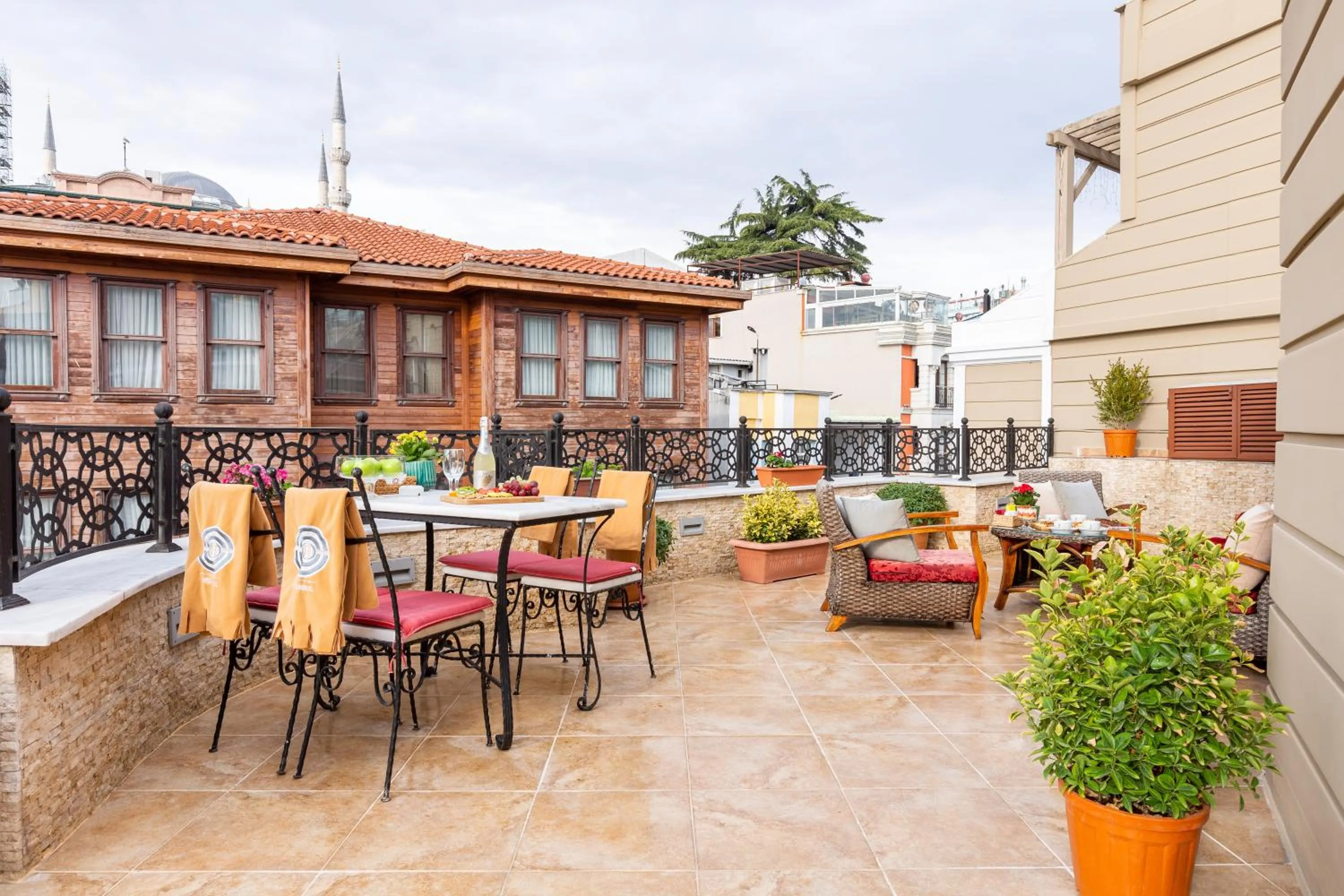 Balcony/Terrace in Best Point Hotel Sultanahmet,Istanbul