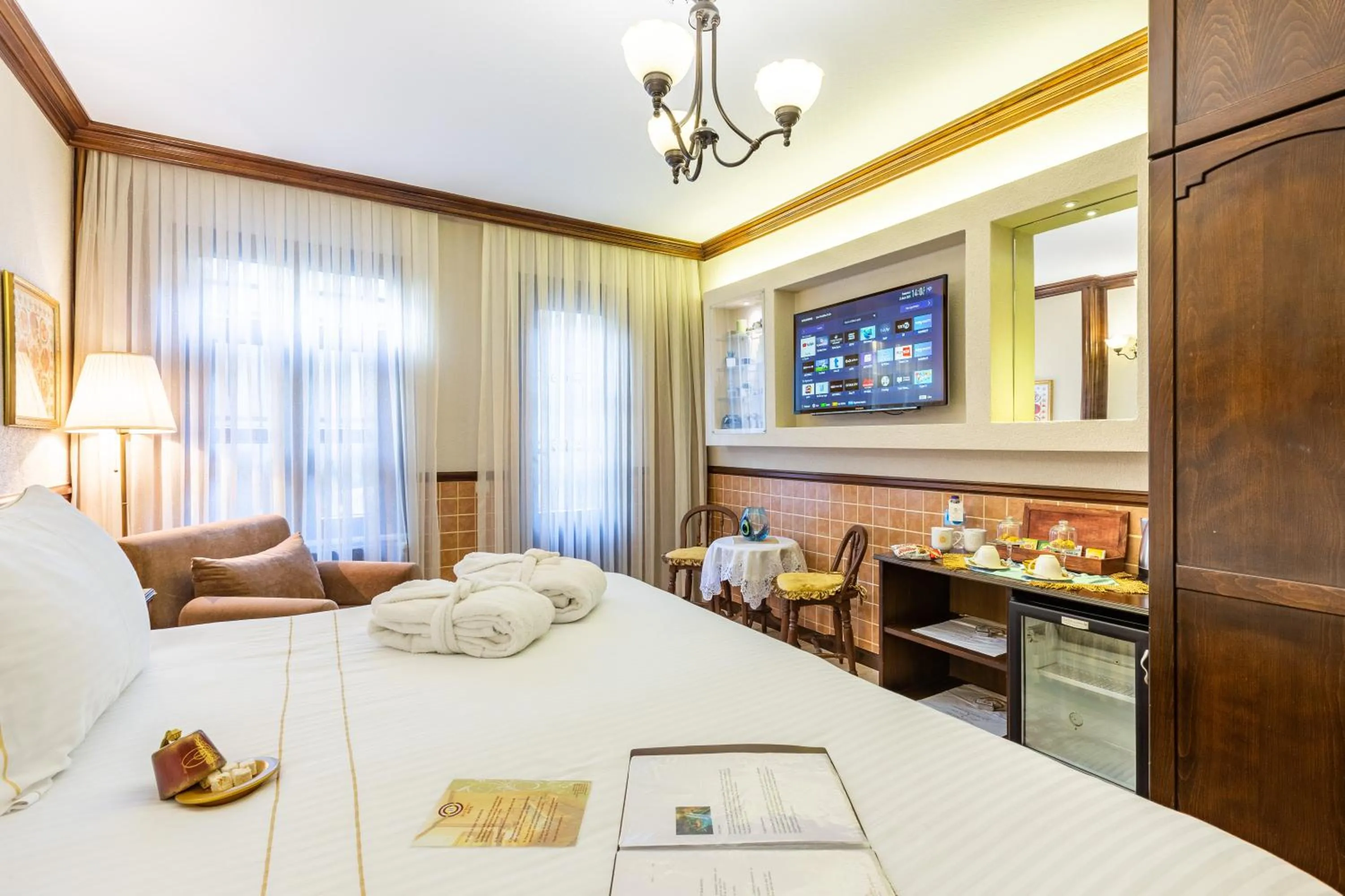 TV and multimedia, Bed in Best Point Hotel Sultanahmet,Istanbul