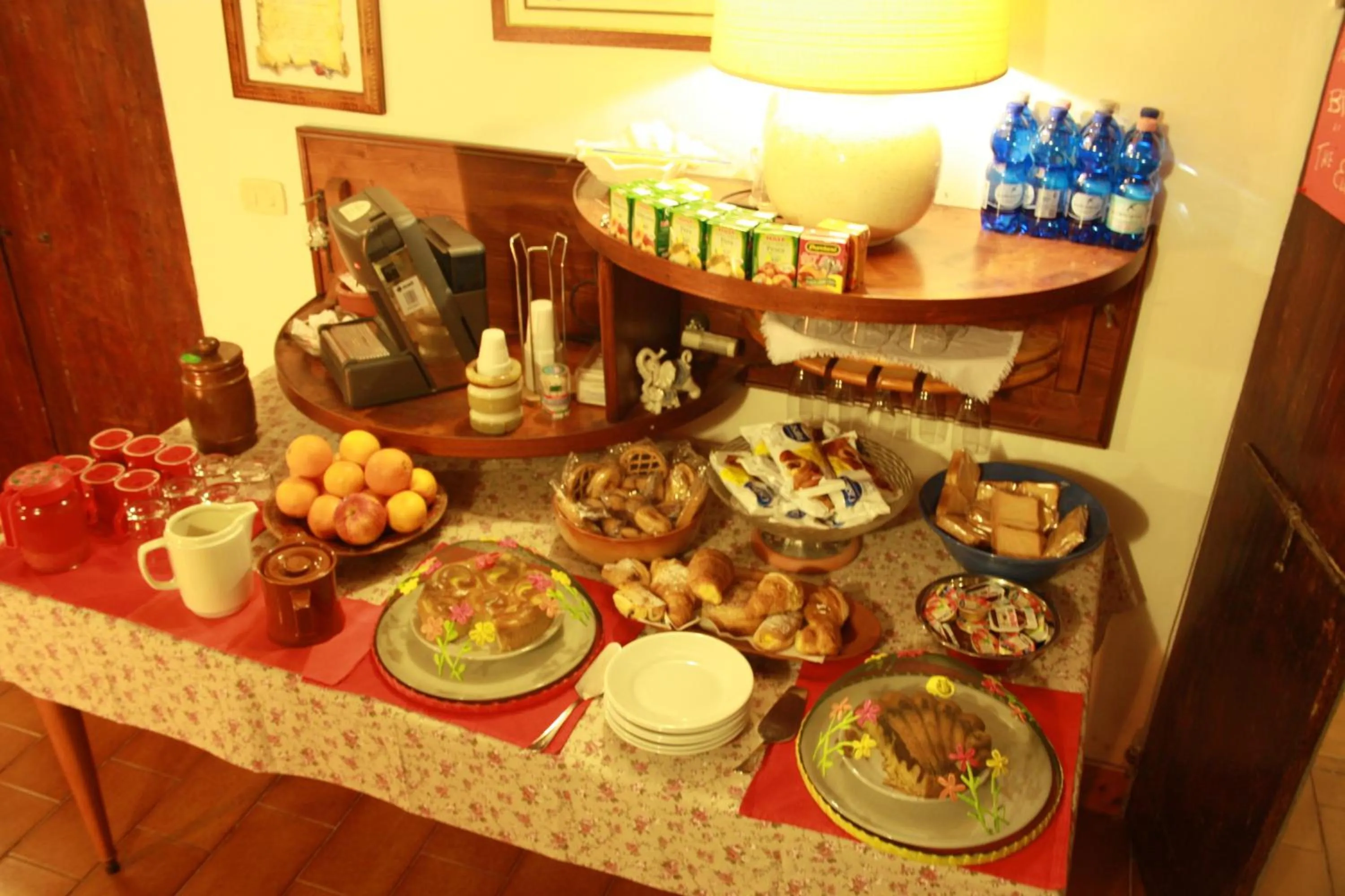 Food and drinks in BeB Reboglio