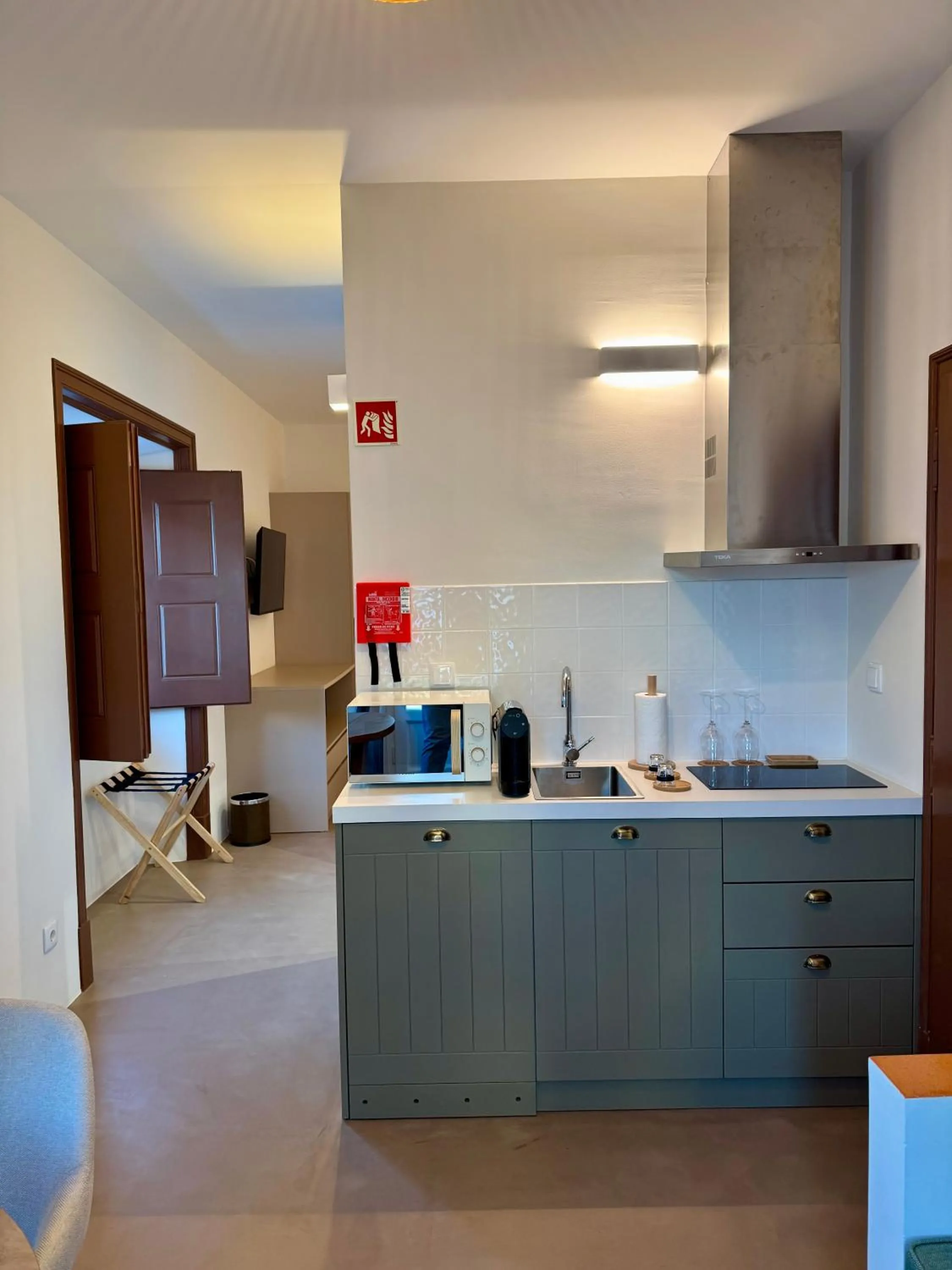 Kitchen or kitchenette in CICIOSO boutique hotel