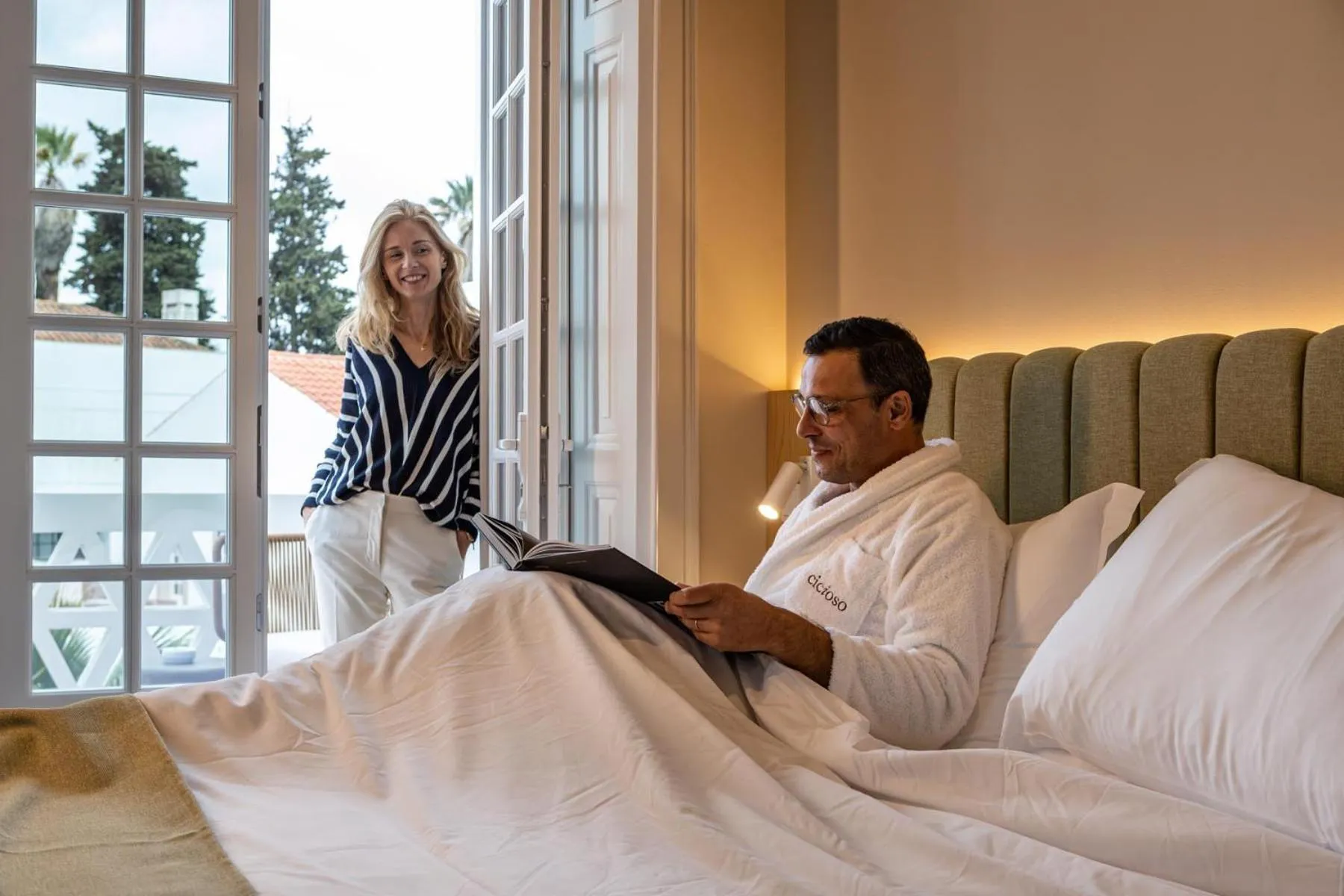 Bed in CICIOSO boutique hotel