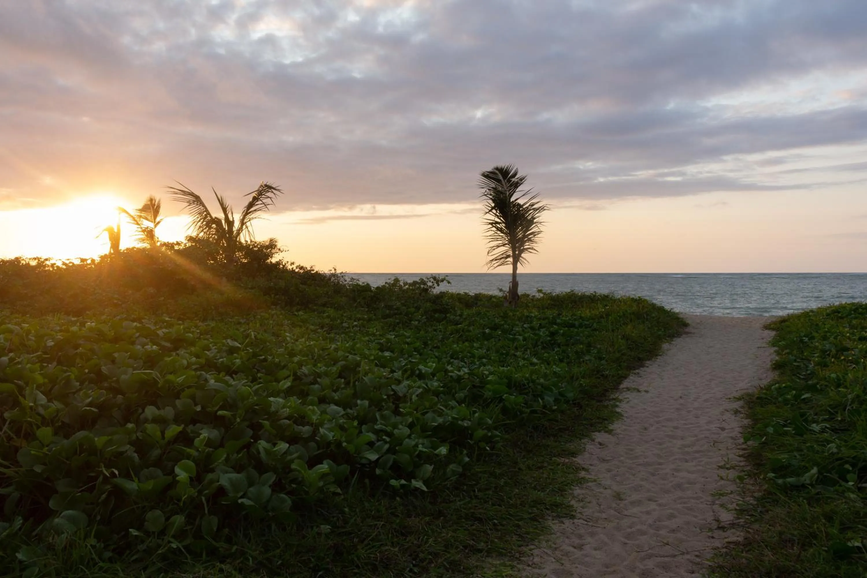 Sunrise in Hotel Coral Beach
