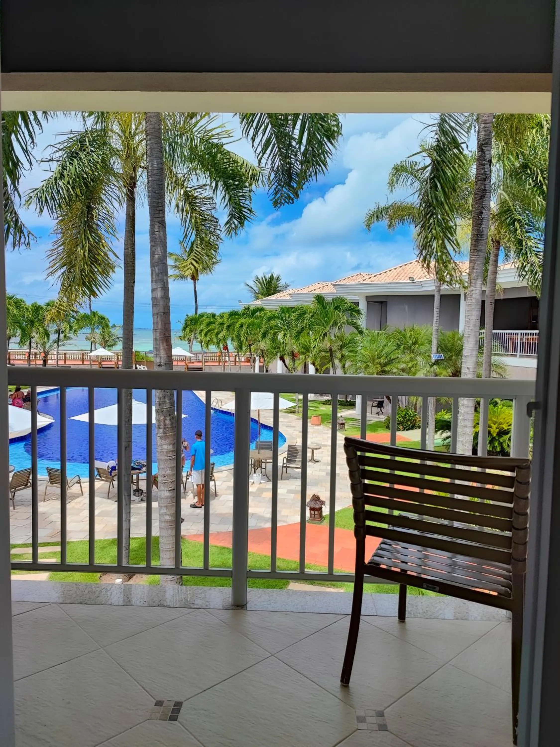 Balcony/Terrace in Hotel Coral Beach