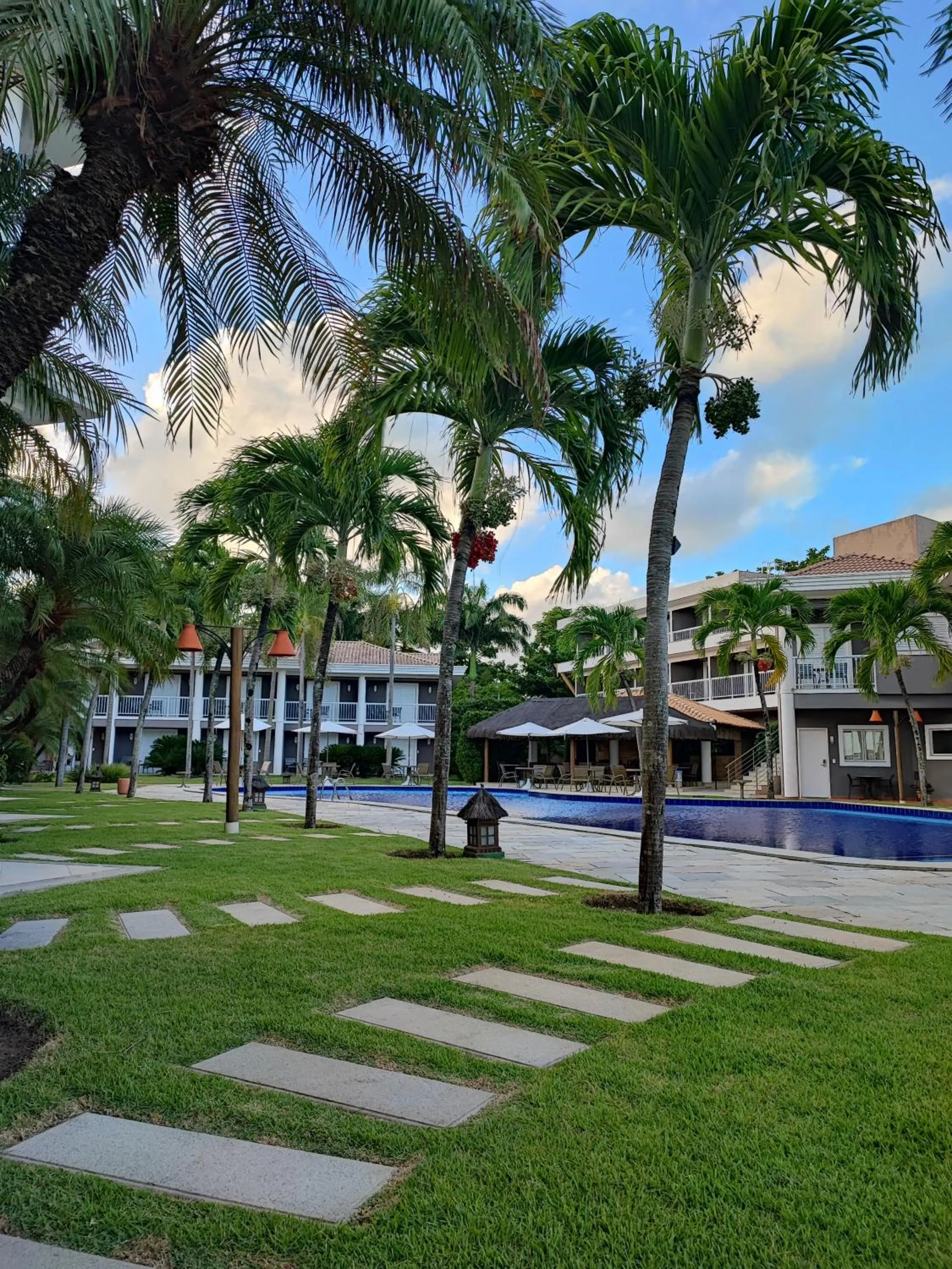 Garden view in Hotel Coral Beach