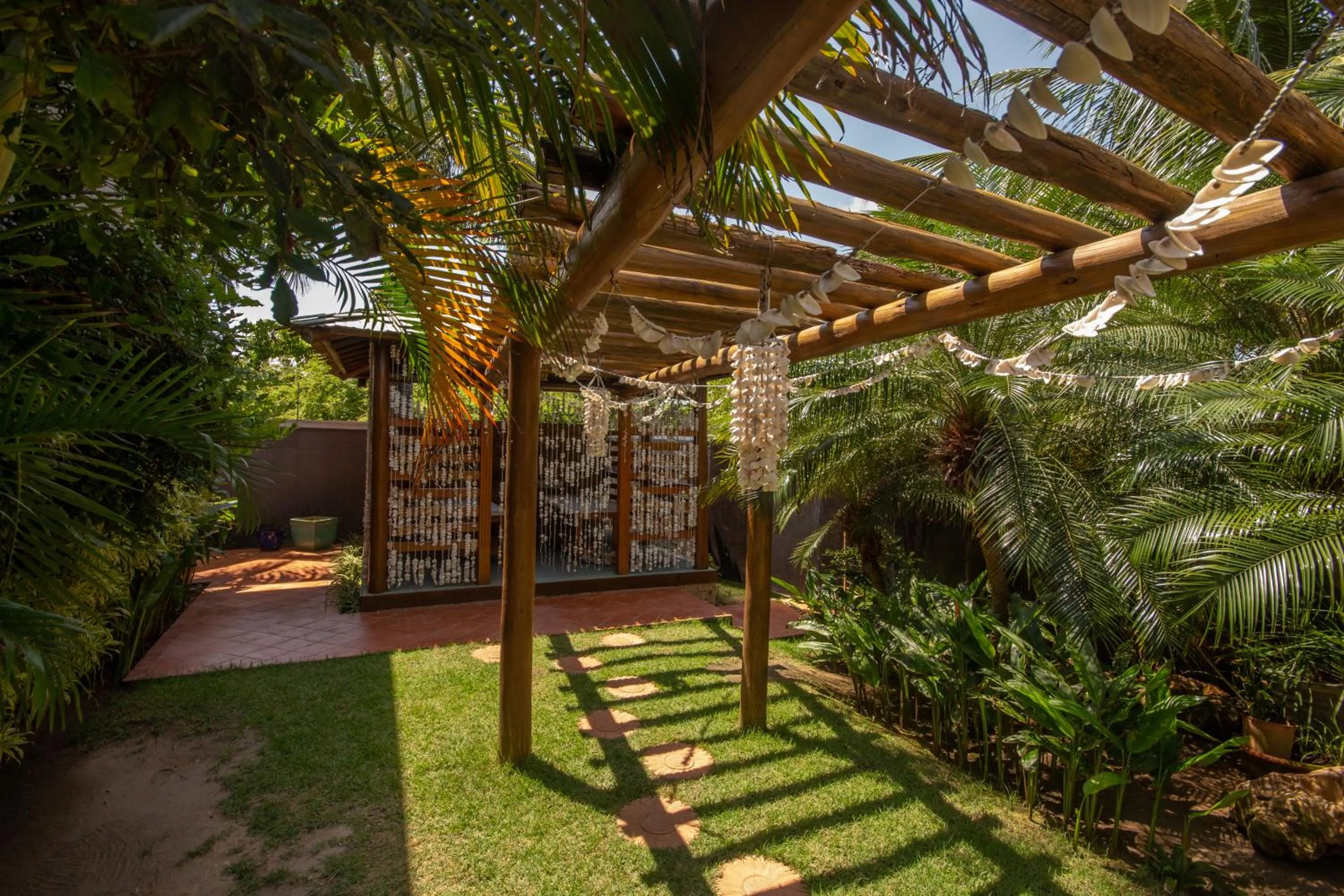 Garden in Hotel Coral Beach