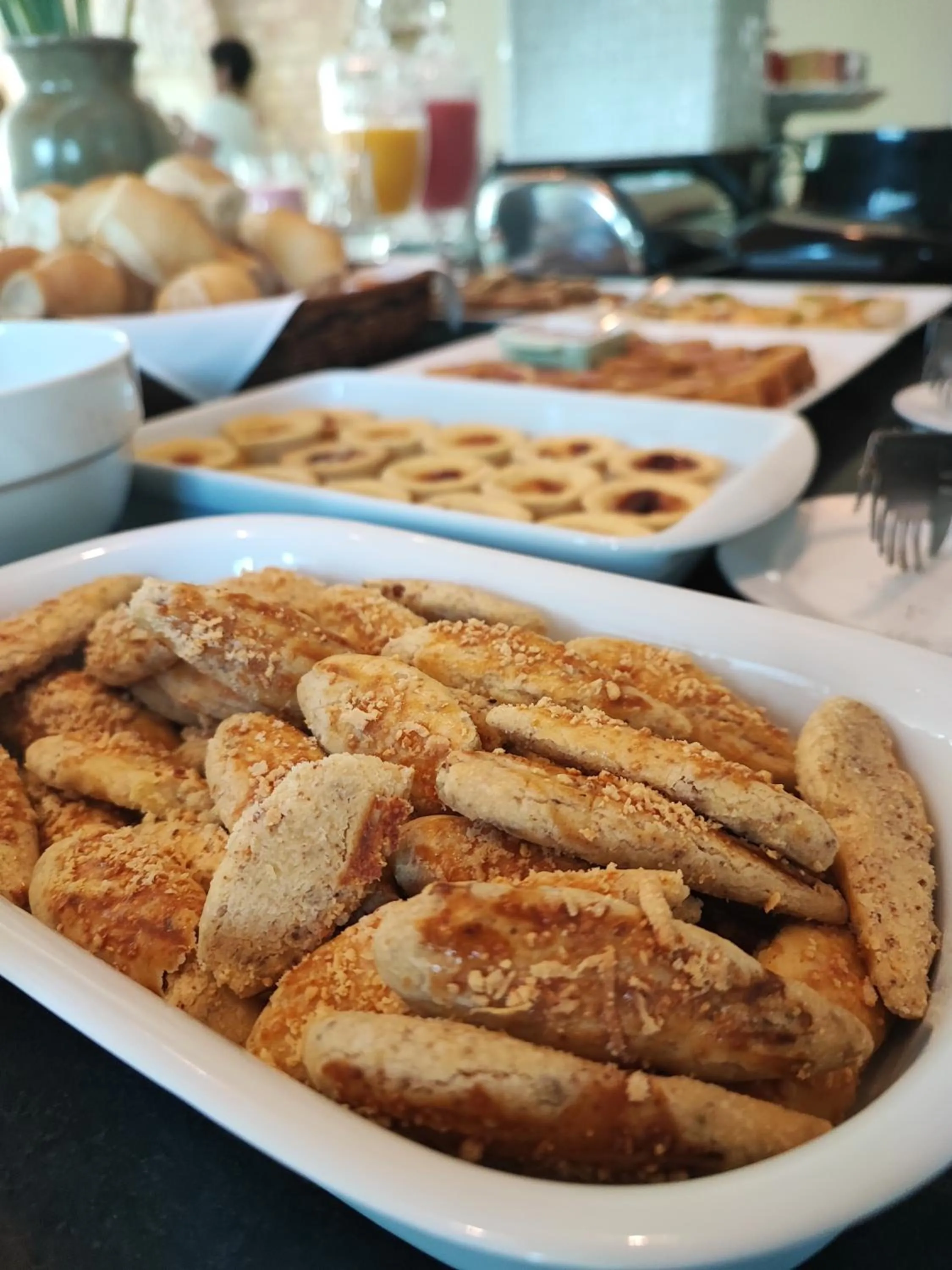 Buffet breakfast in Hotel Coral Beach
