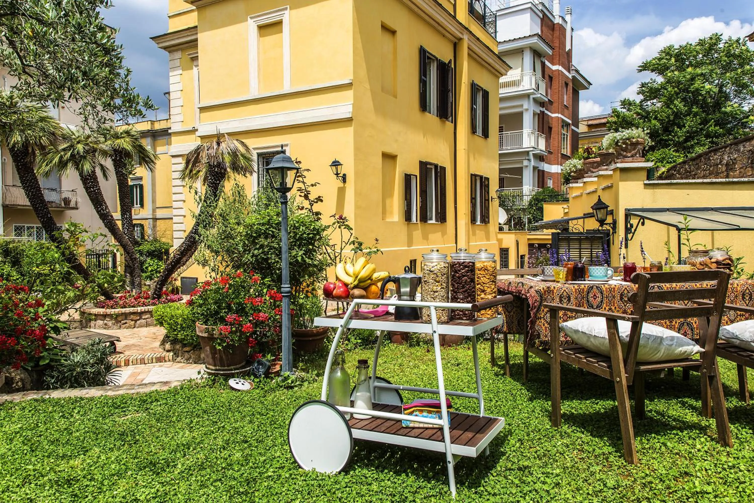 Garden in Villa Paganini B&B