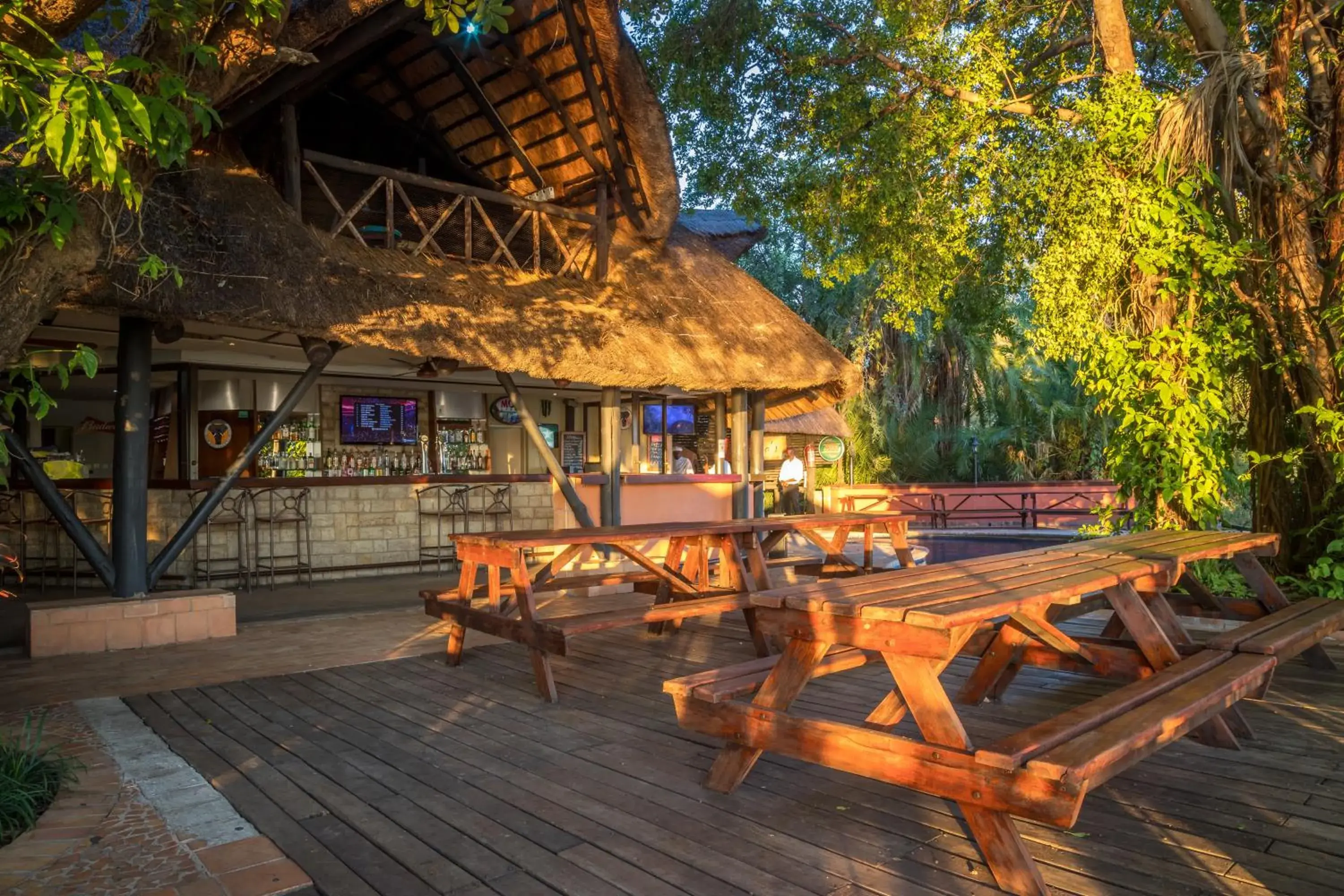 Restaurant/places to eat in The Victoria Falls Waterfront Restaurant/places to eat in The Victoria Falls Waterfront