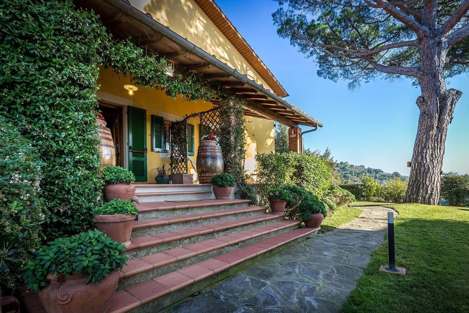 Patio in Casa Vacanze Casa Italia