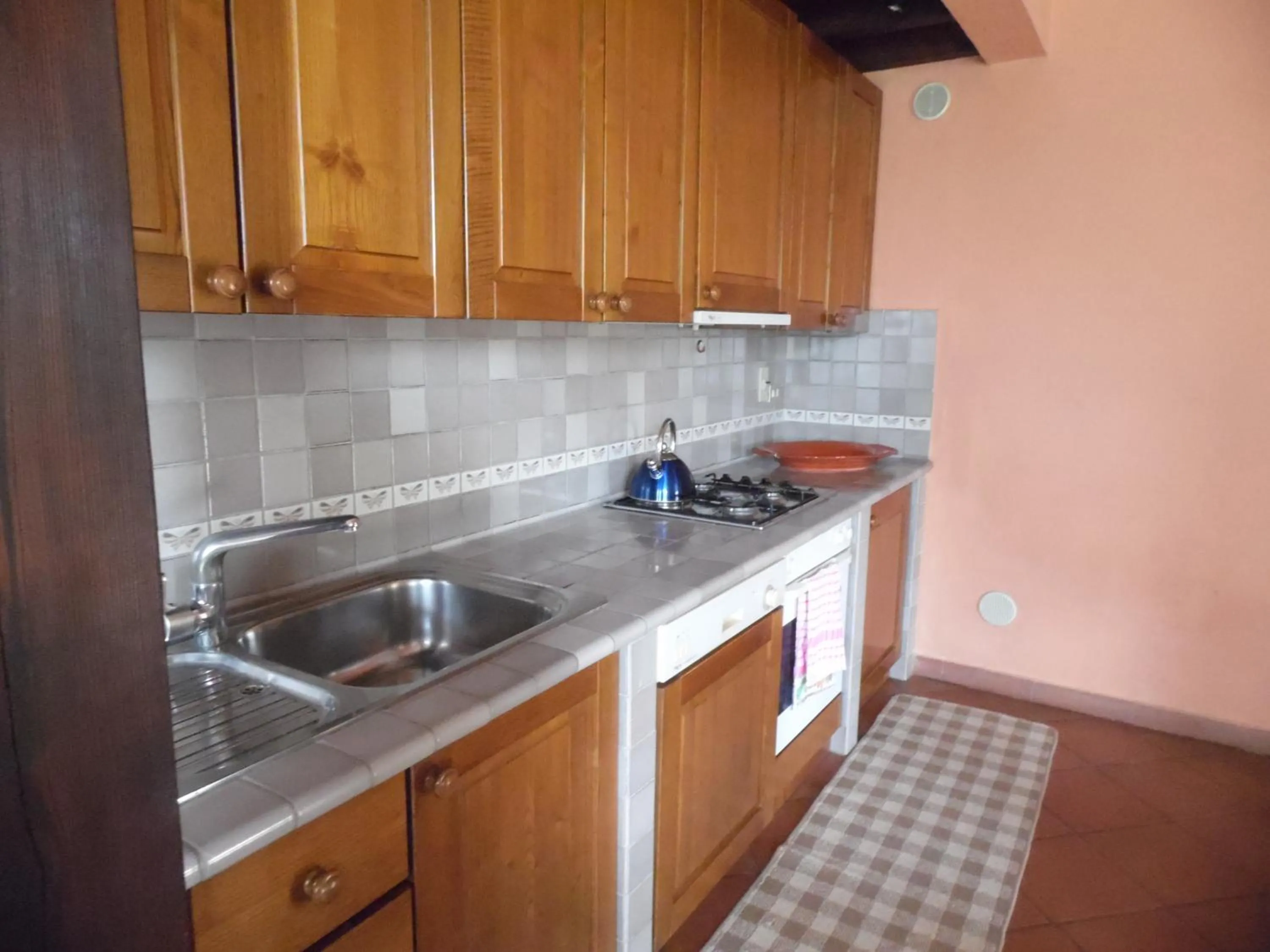Kitchen or kitchenette in Casa Vacanze Casa Italia