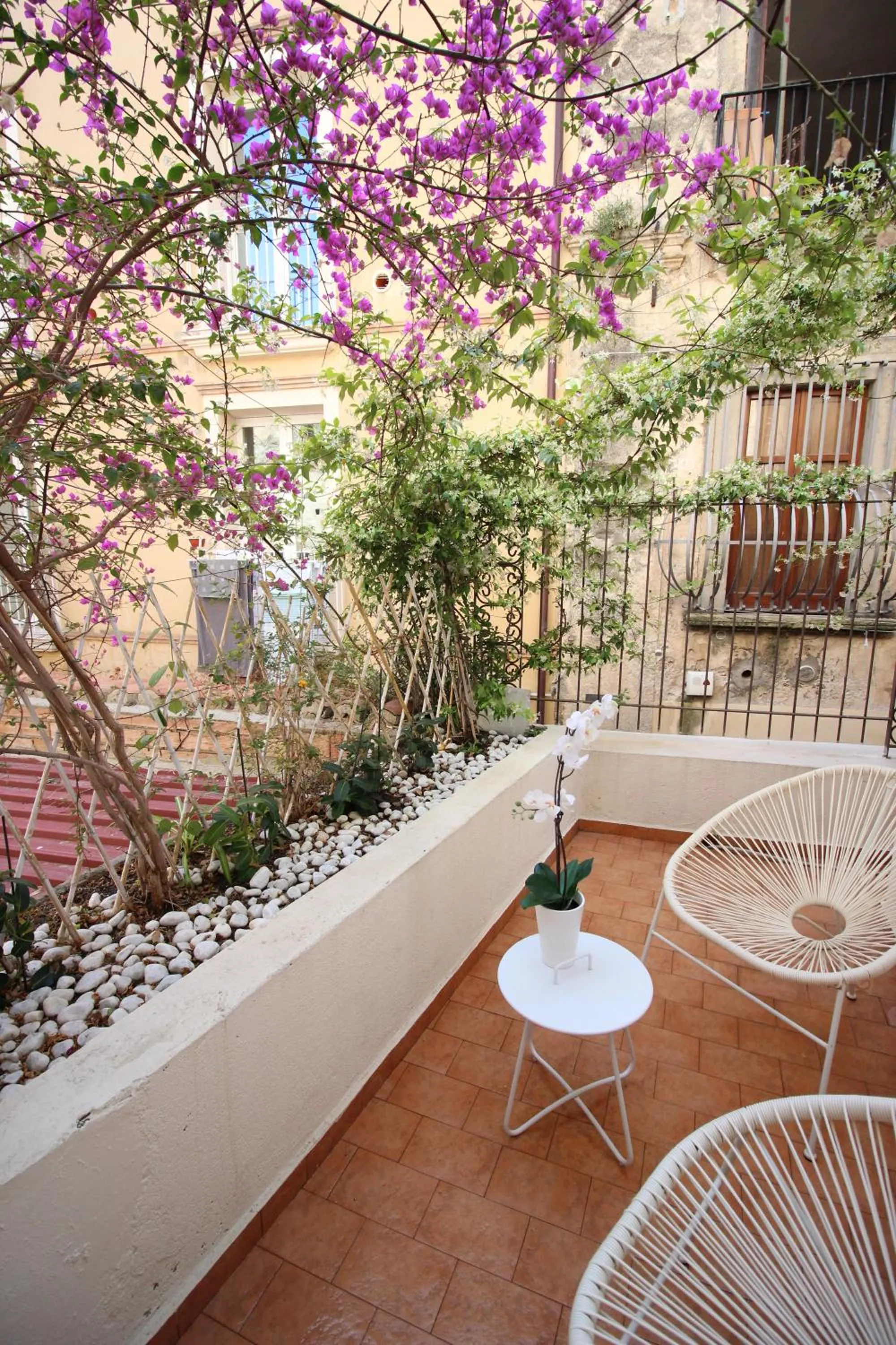 Balcony/Terrace in S'O Smart B&B Tropea