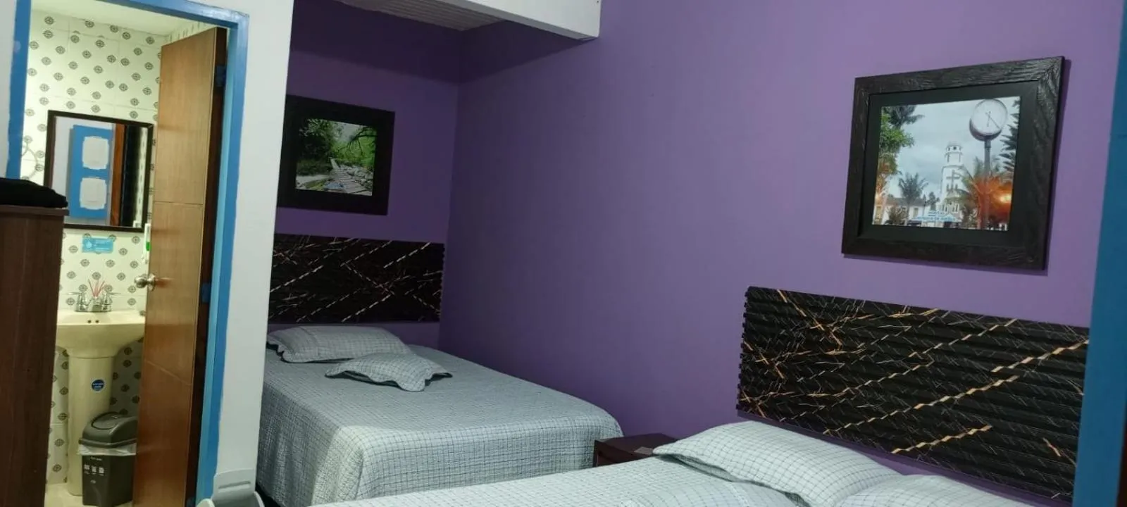 Bed in Hostal Bosque de Niebla