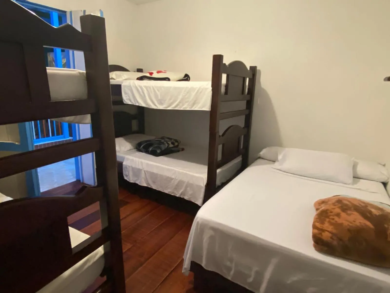 Bed in Hostal Bosque de Niebla