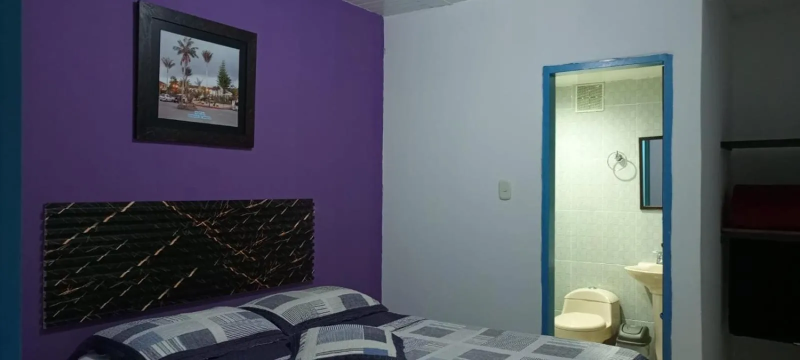 Bed in Hostal Bosque de Niebla