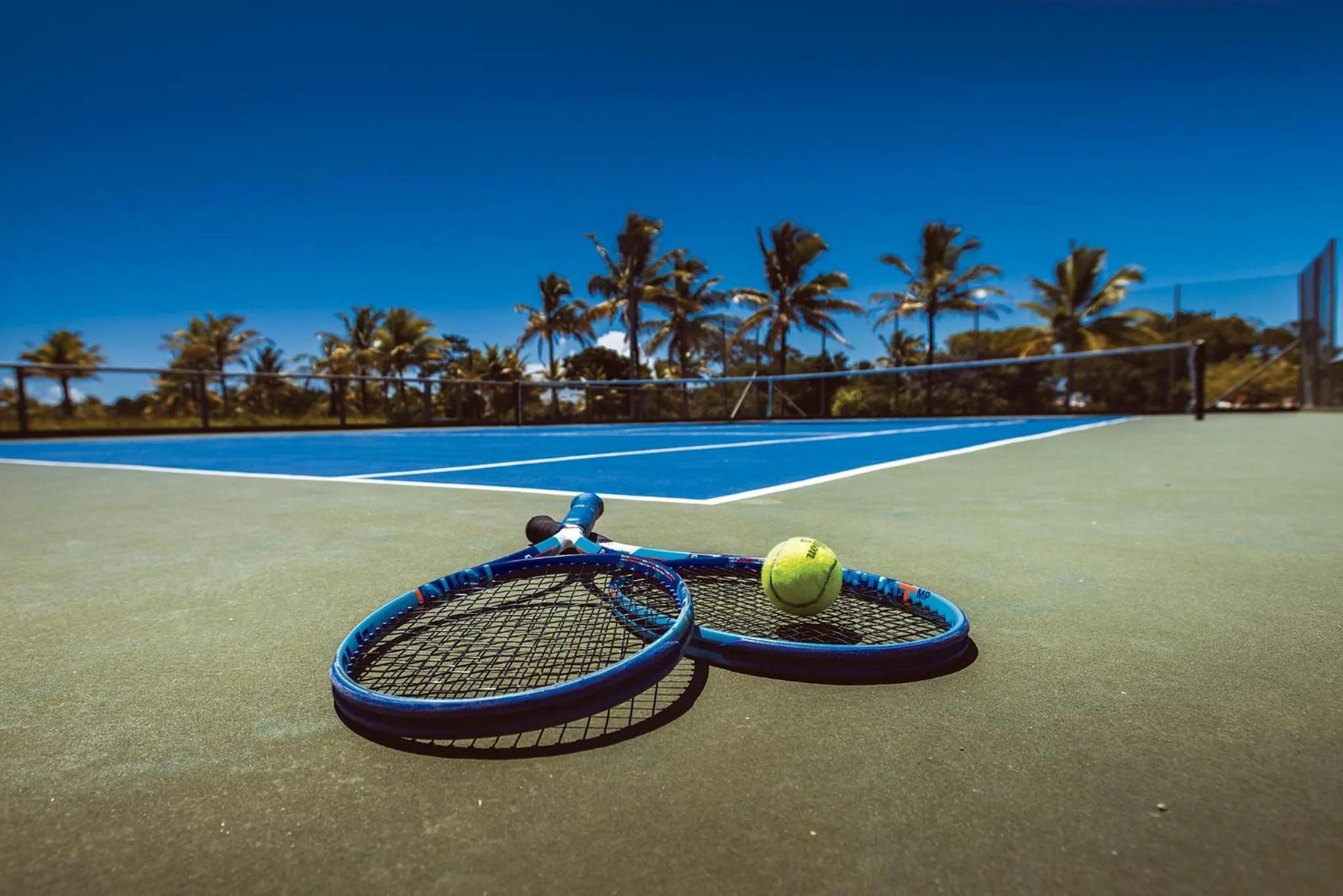 Tennis court in Pousada Brisas do Espelho