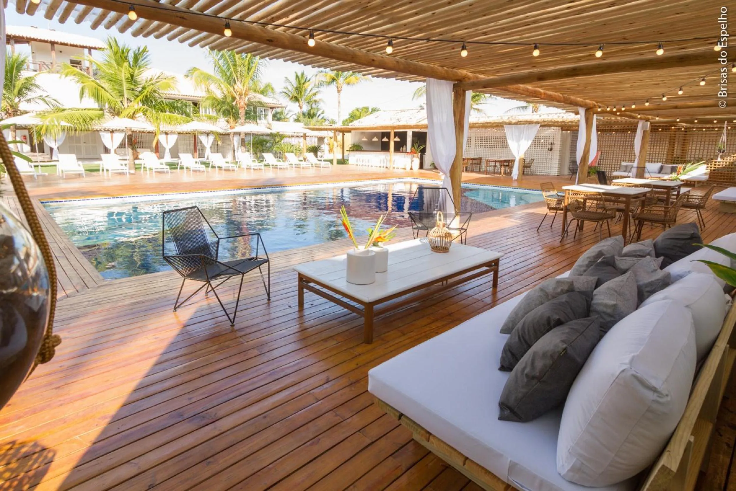 Lounge or bar in Pousada Brisas do Espelho