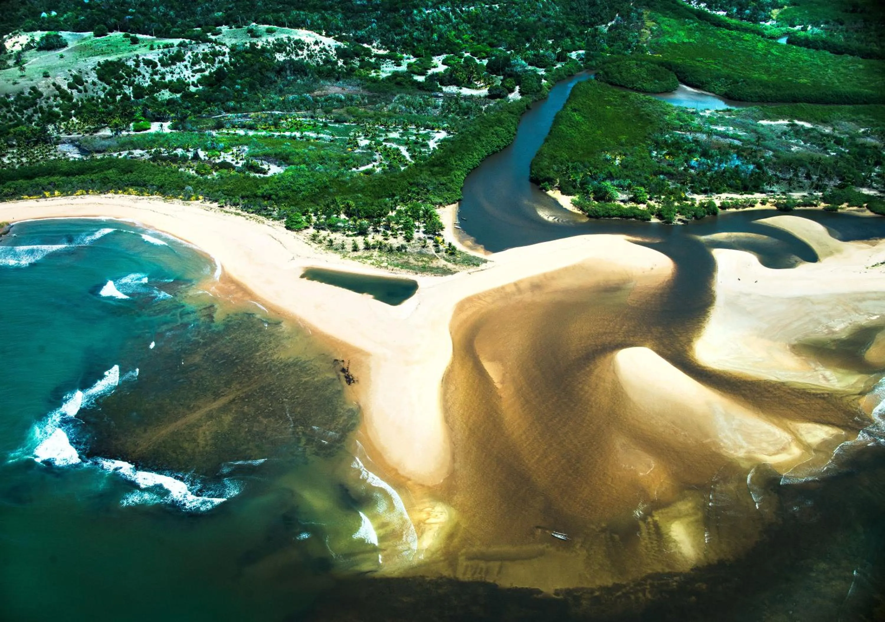 Natural landscape in Pousada Brisas do Espelho
