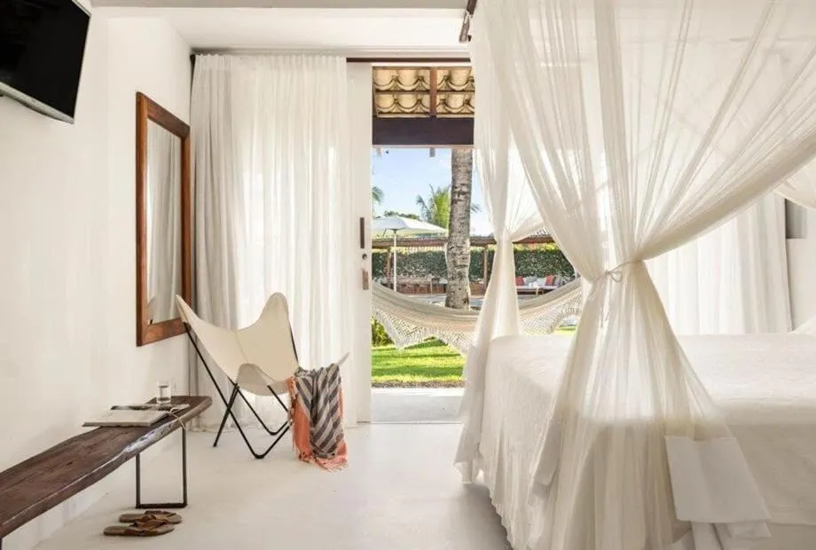 Bed in Pousada Brisas do Espelho