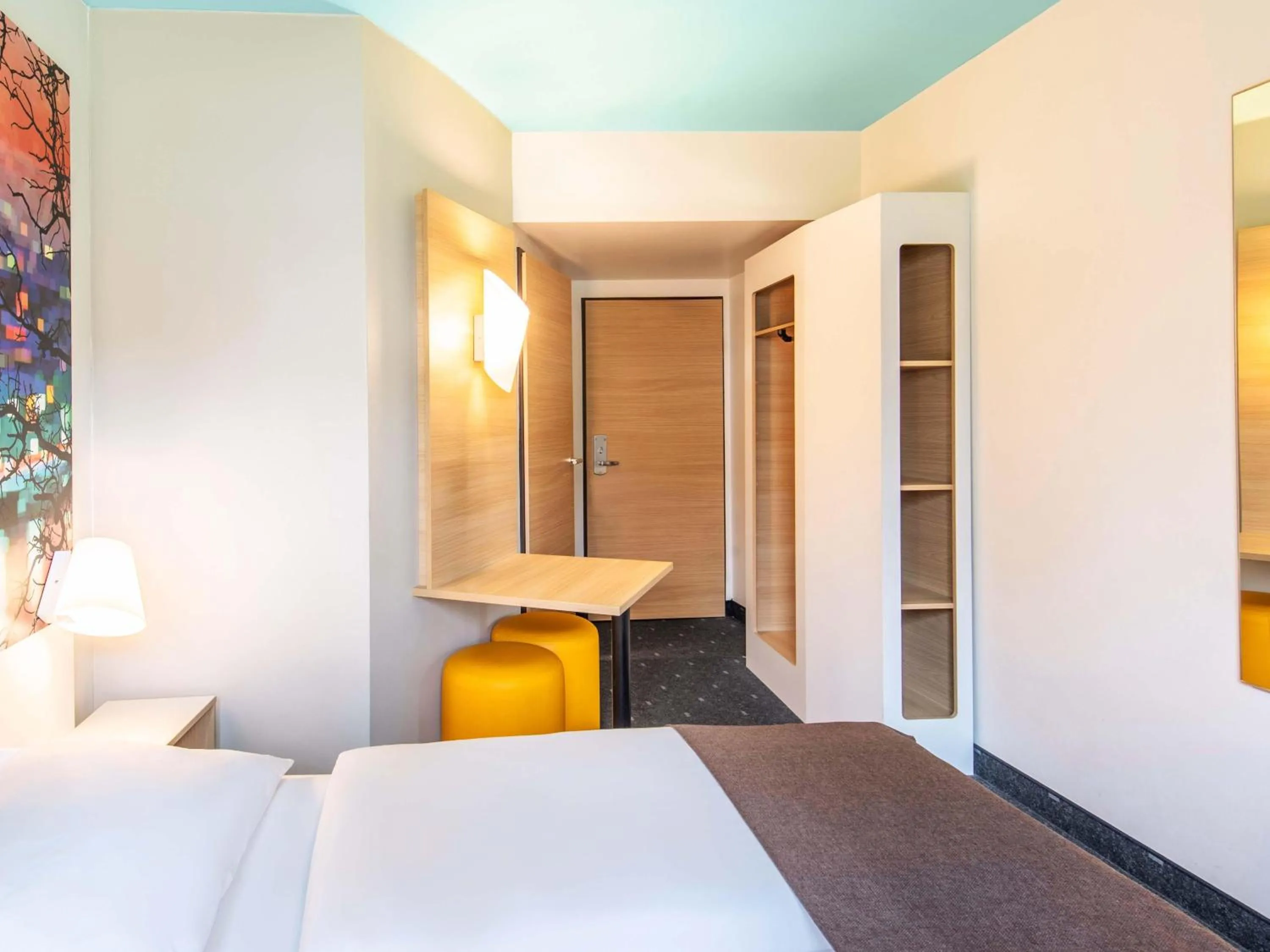 Photo of the whole room, Bed in B&B Hotel Passau