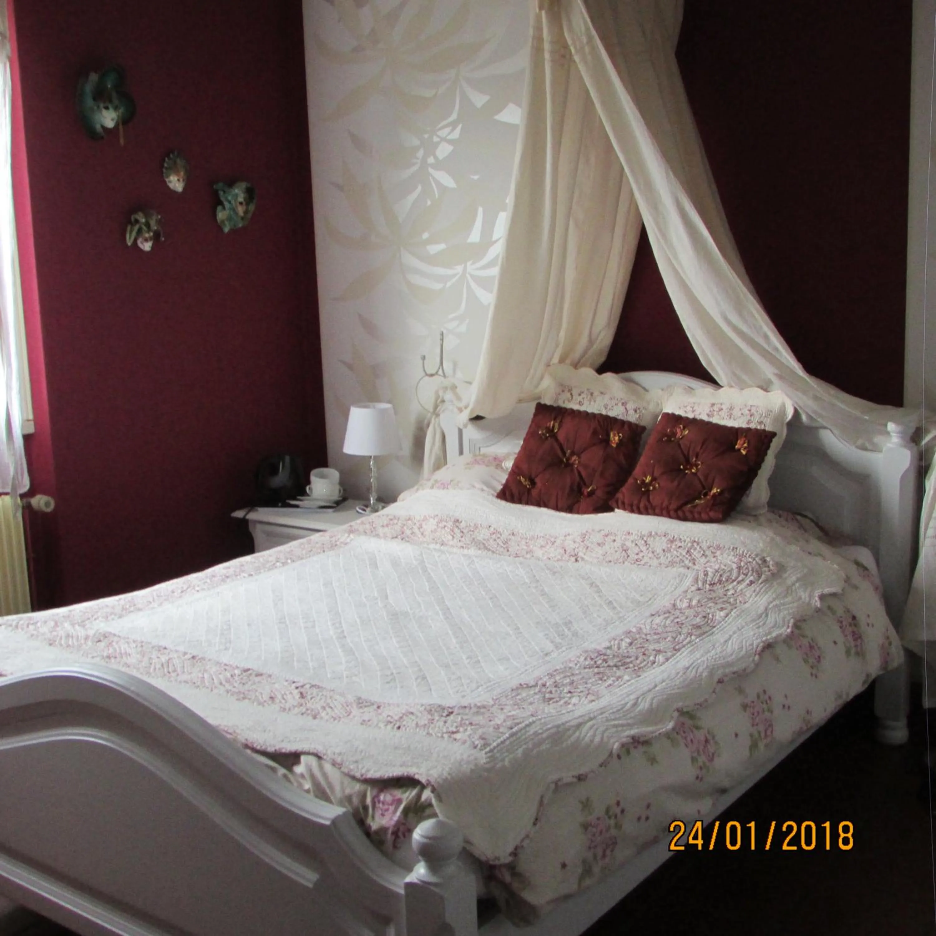 Decorative detail, Bed in La Grange