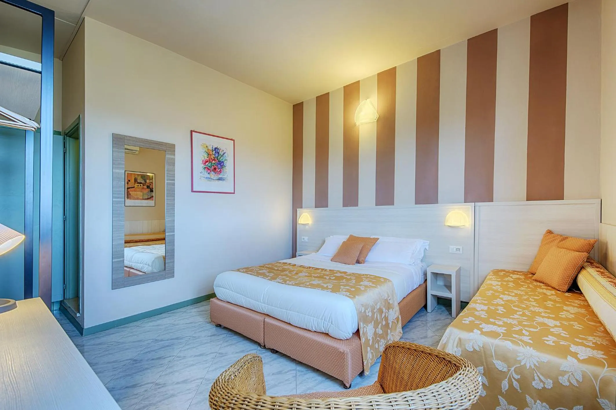 Bed in Hotel Castello