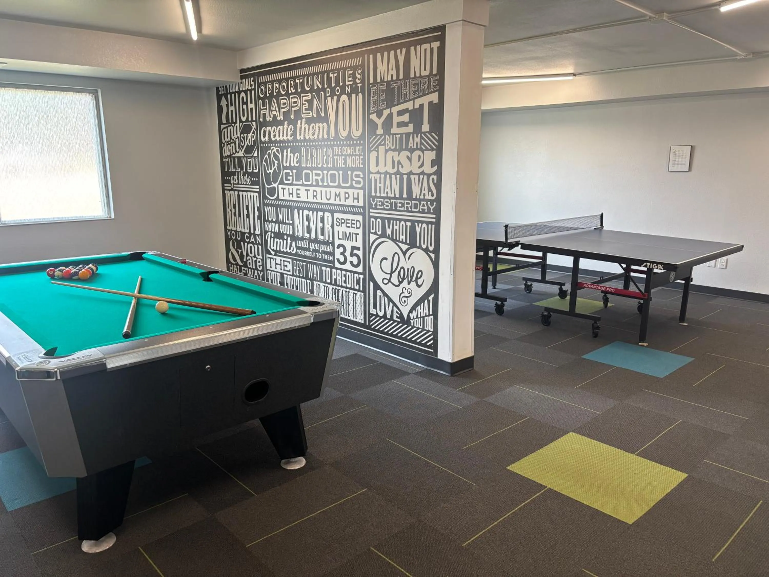 Game Room in Hotel Pommier Indianola