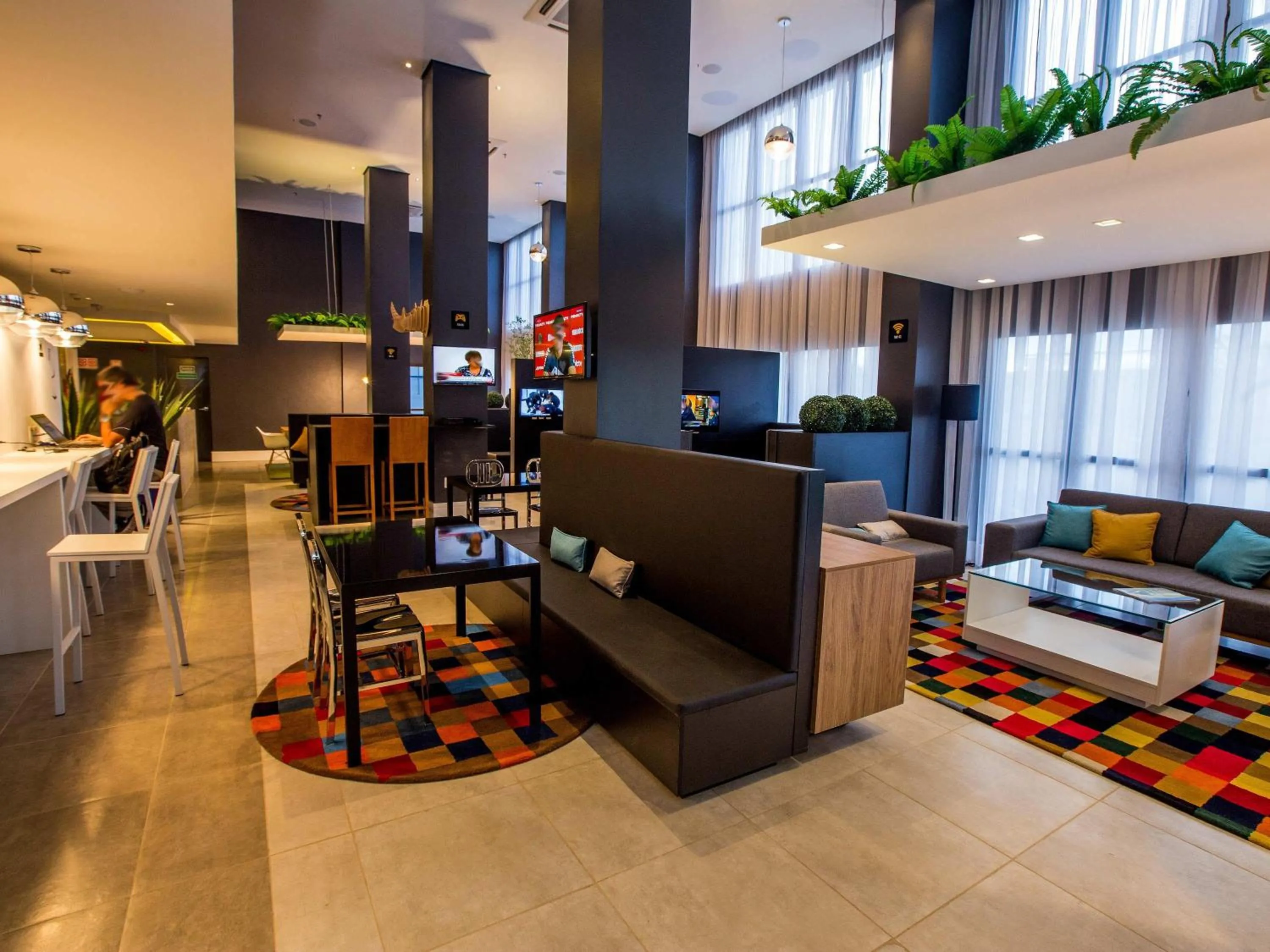 Lounge or bar in ibis Styles Parauapebas