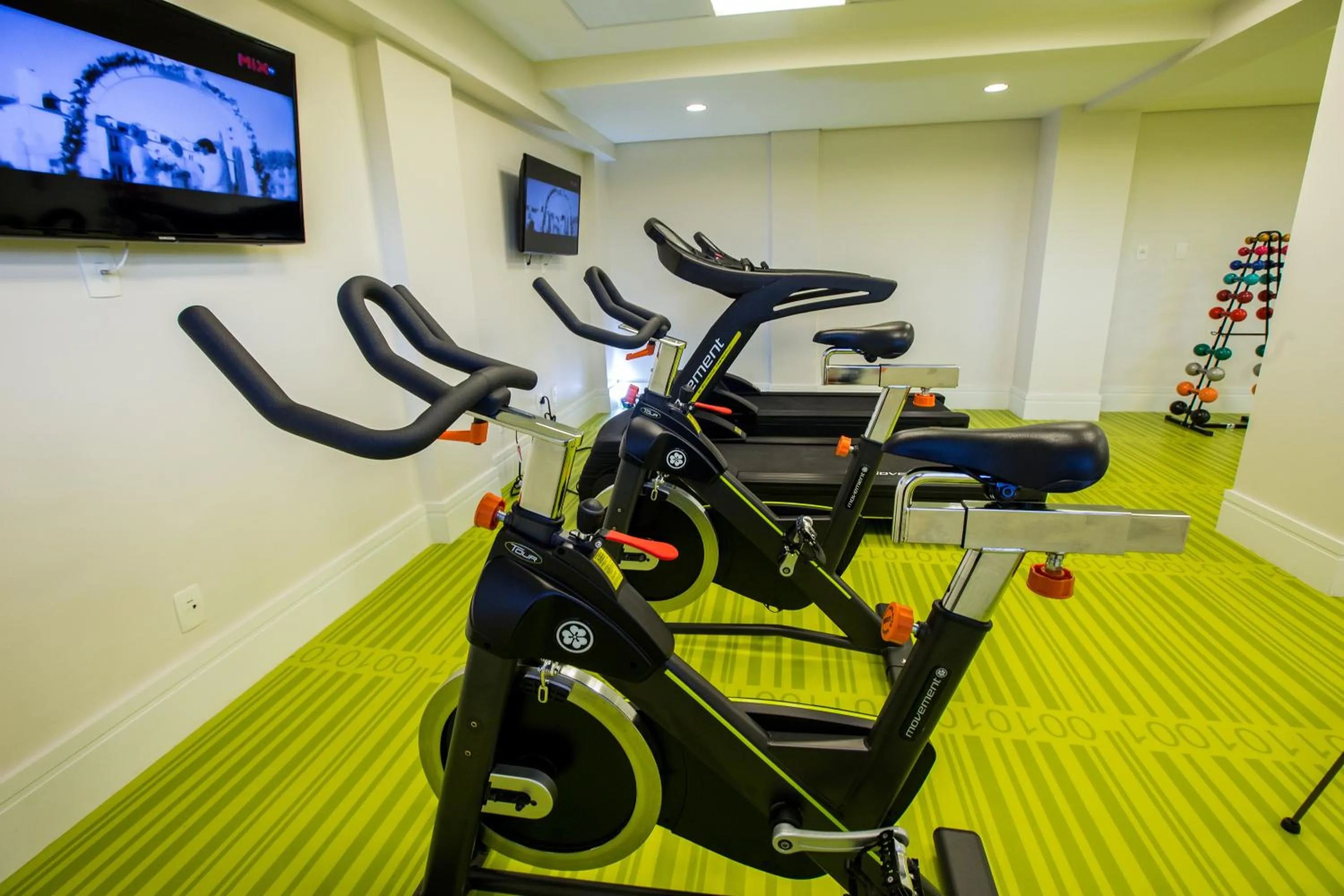 Fitness centre/facilities in ibis Styles Parauapebas