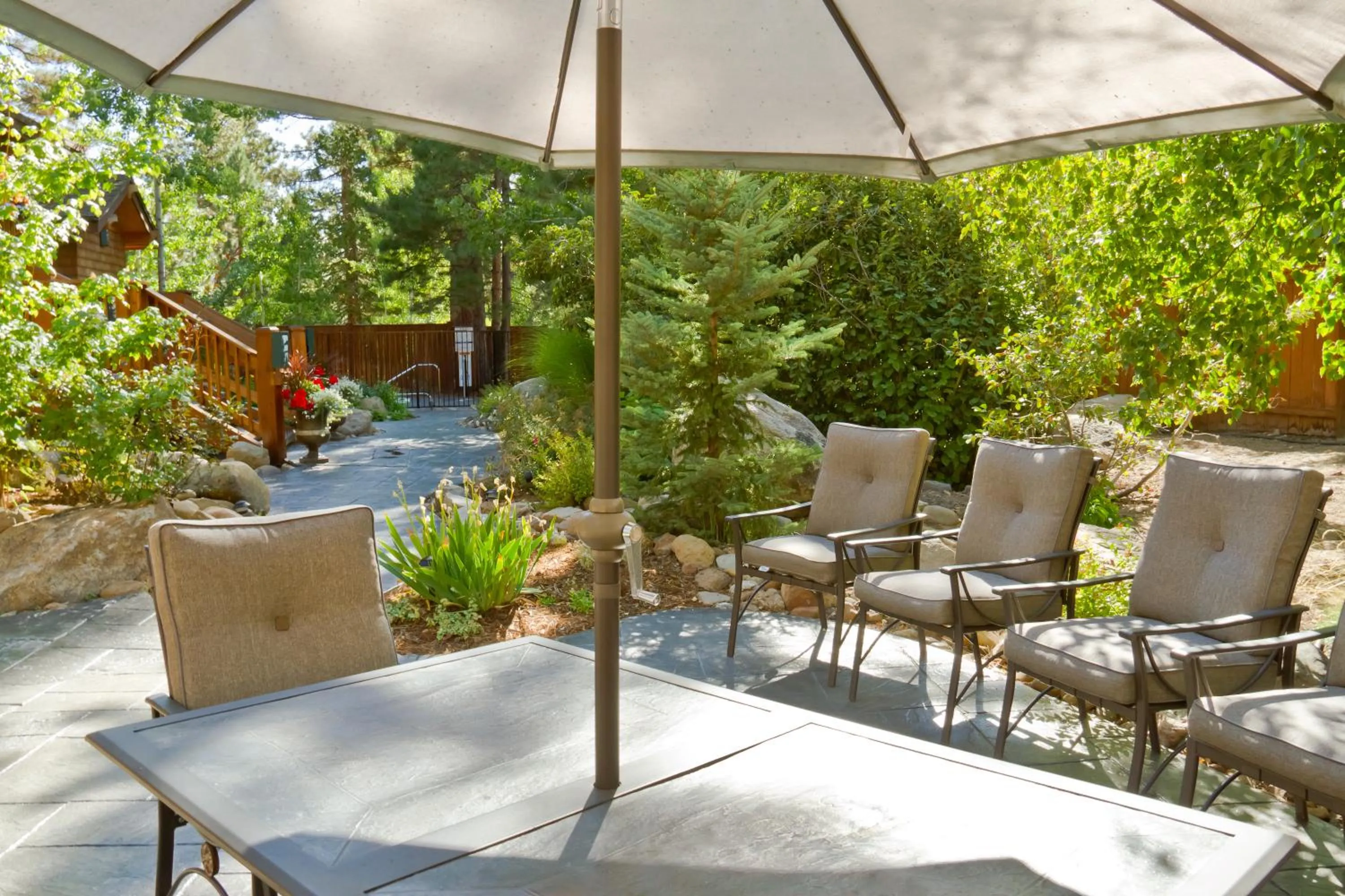 Patio in North Lake Lodges & Villas