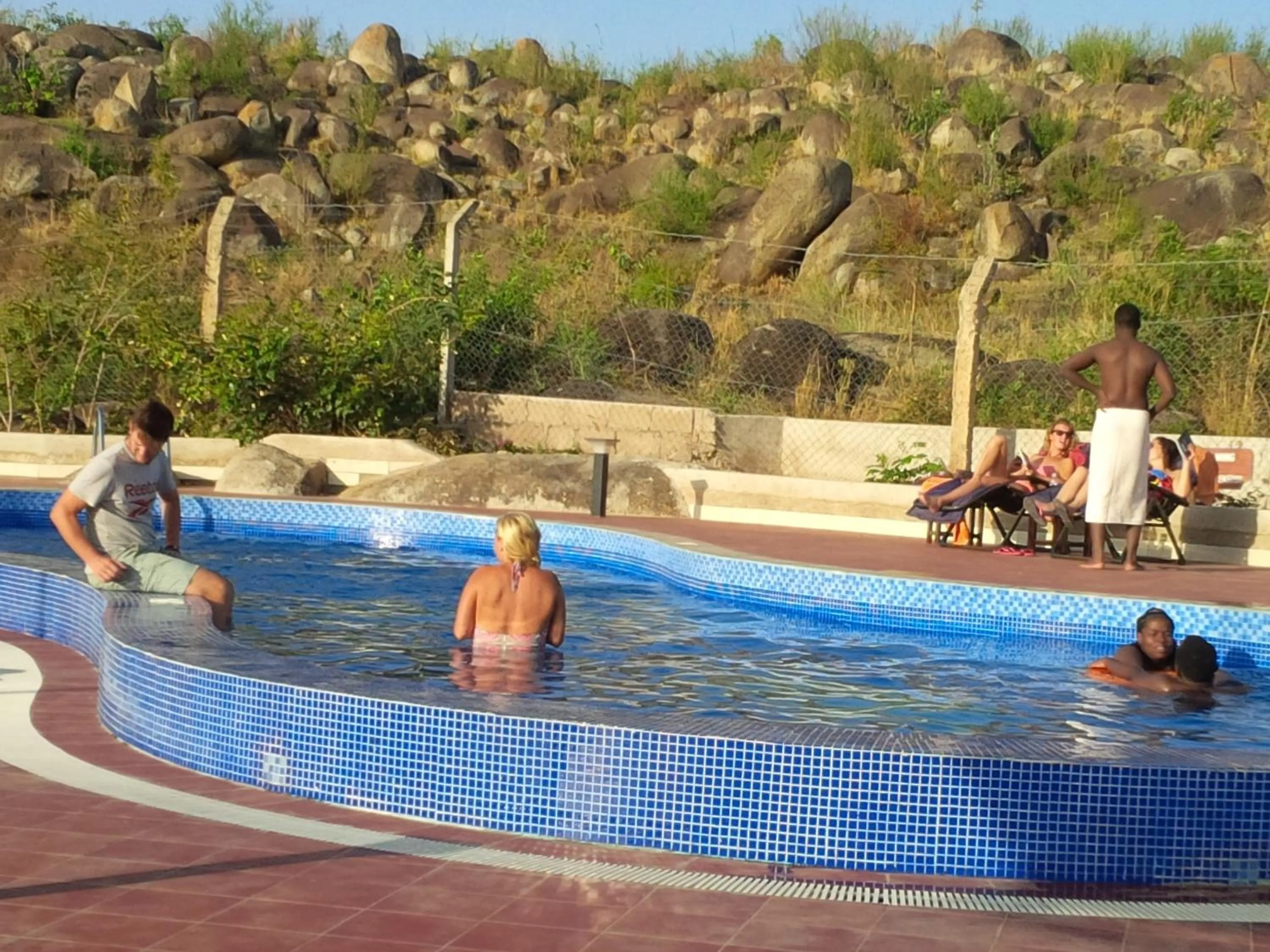 Swimming pool in The Lahe Hotels