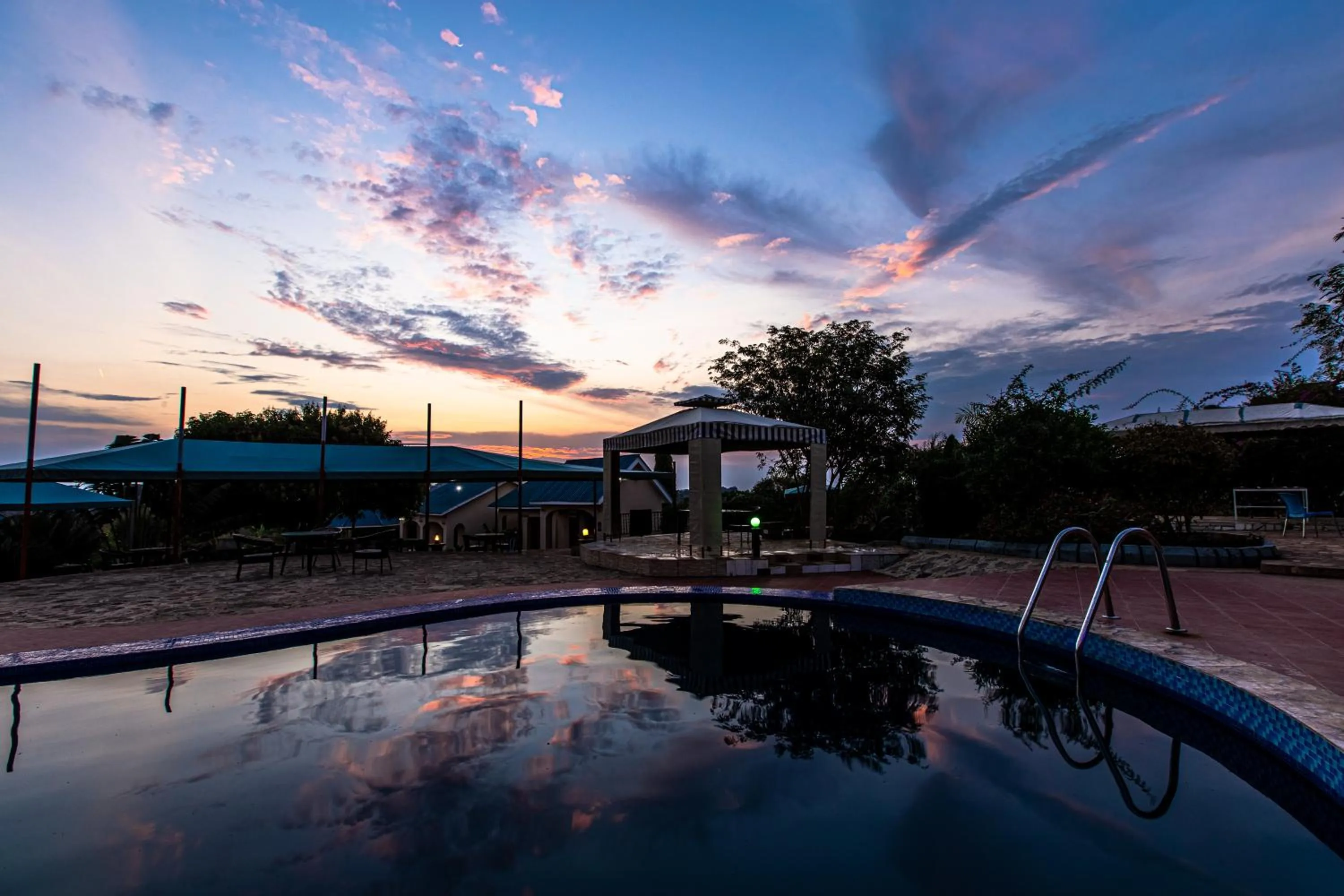 Sunset in The Lahe Hotels