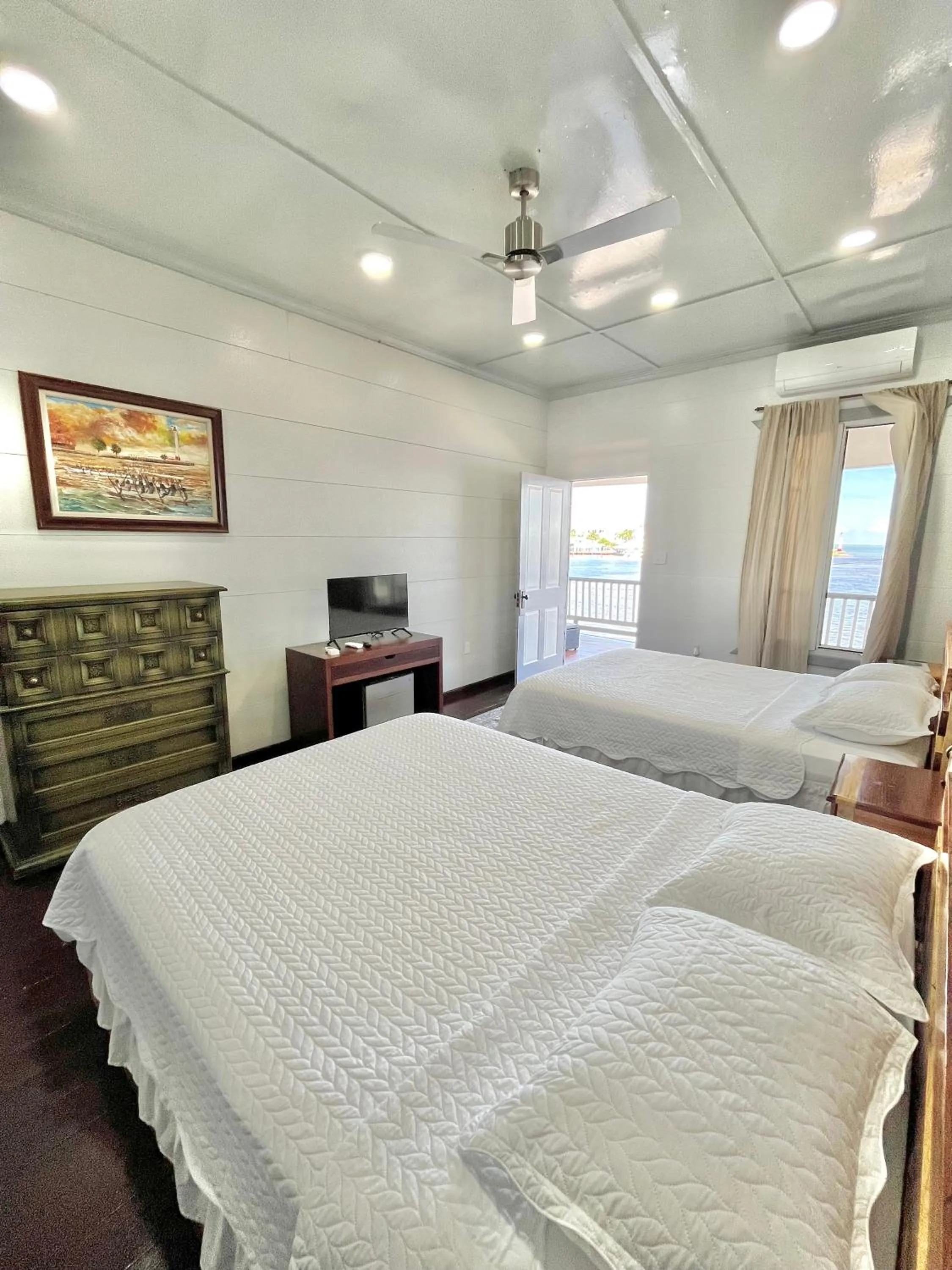 Bed in The Ambassador's Terrace