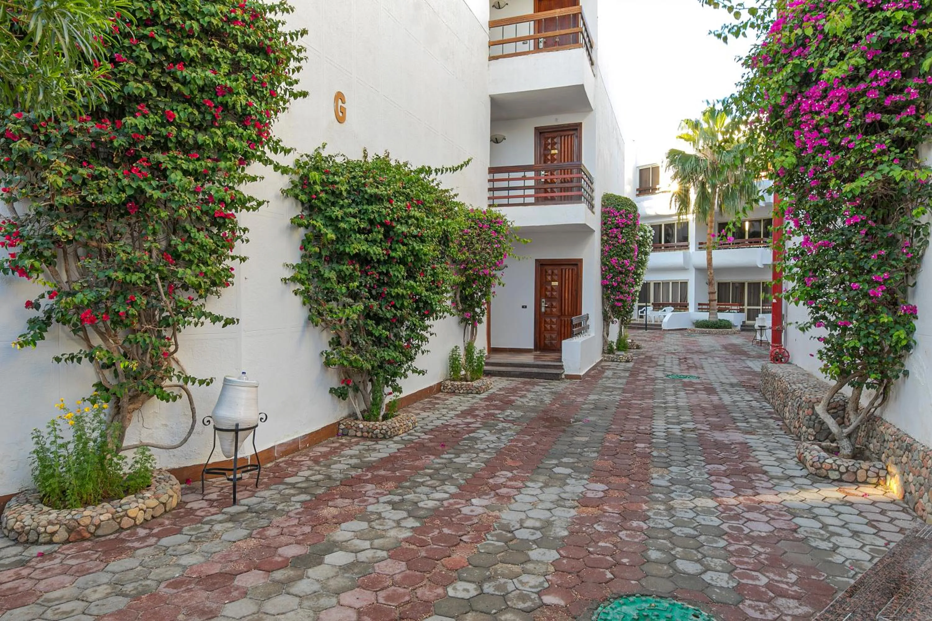 Property building in Marlin Inn Azur Resort