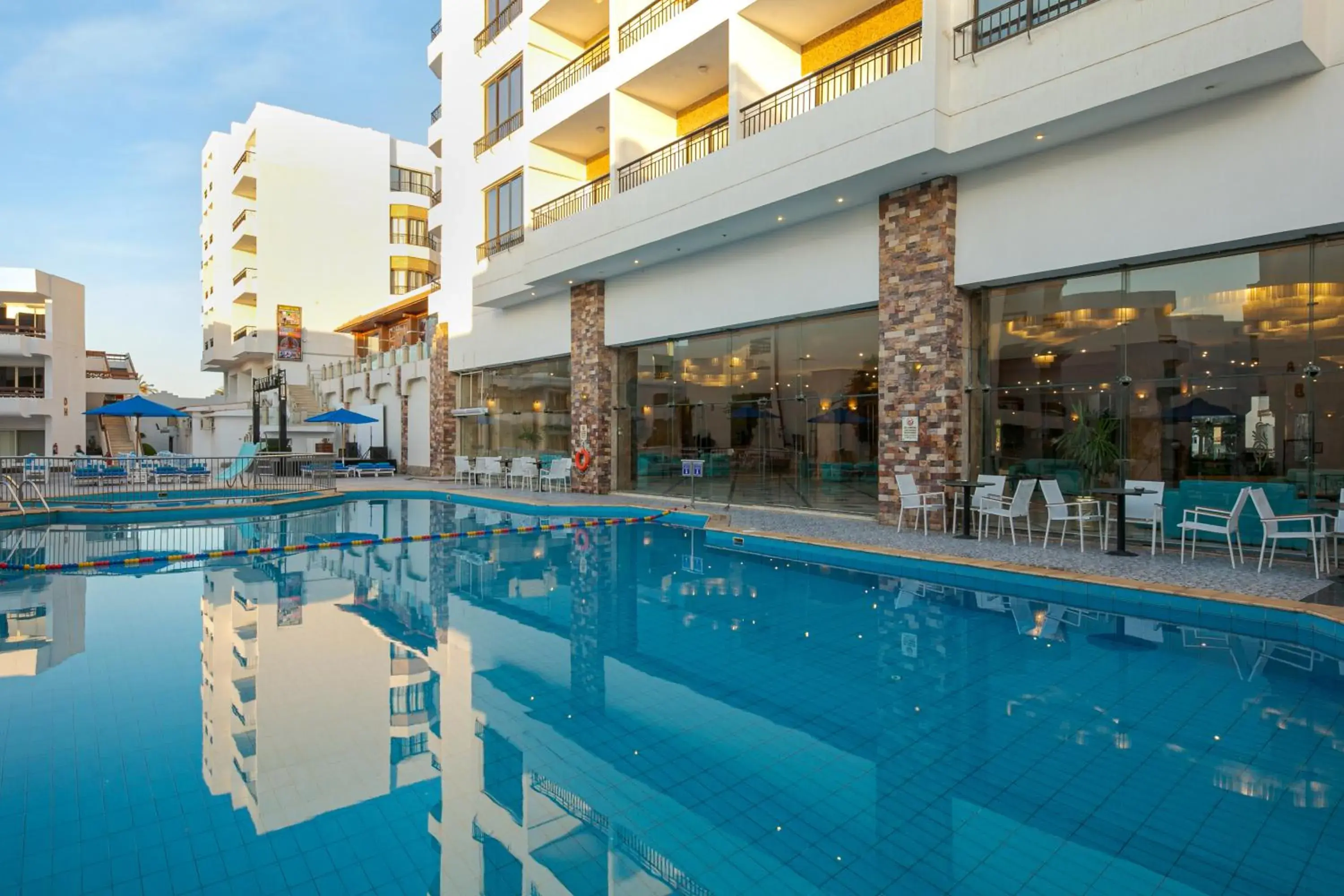 Swimming pool in Marlin Inn Azur Resort Swimming pool in Marlin Inn Azur Resort