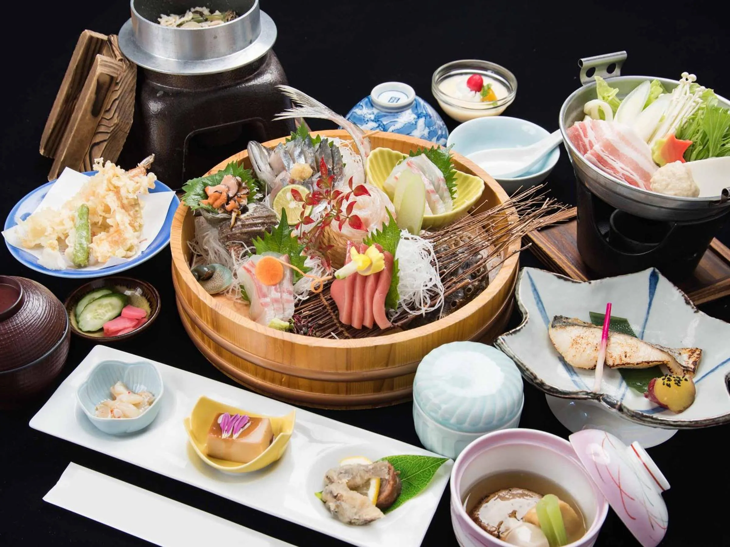 Dinner in Spa&Resort Kujukuri Taiyou-no-sato