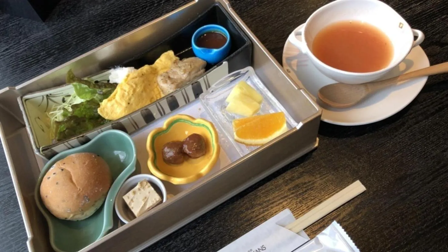 Food close-up in Saiou no Miya