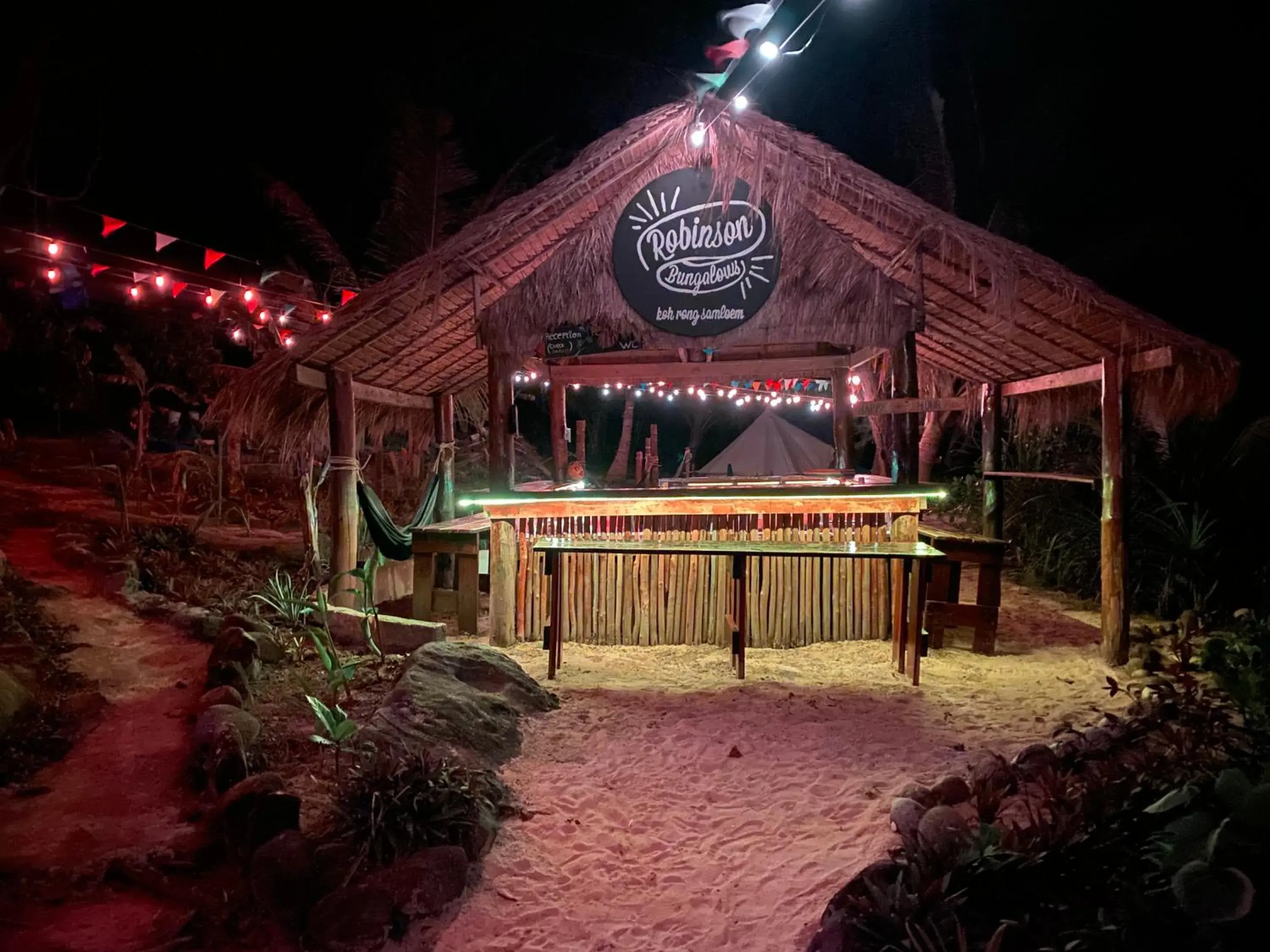 Lounge or bar in Robinson Bungalows Lounge or bar in Robinson Bungalows