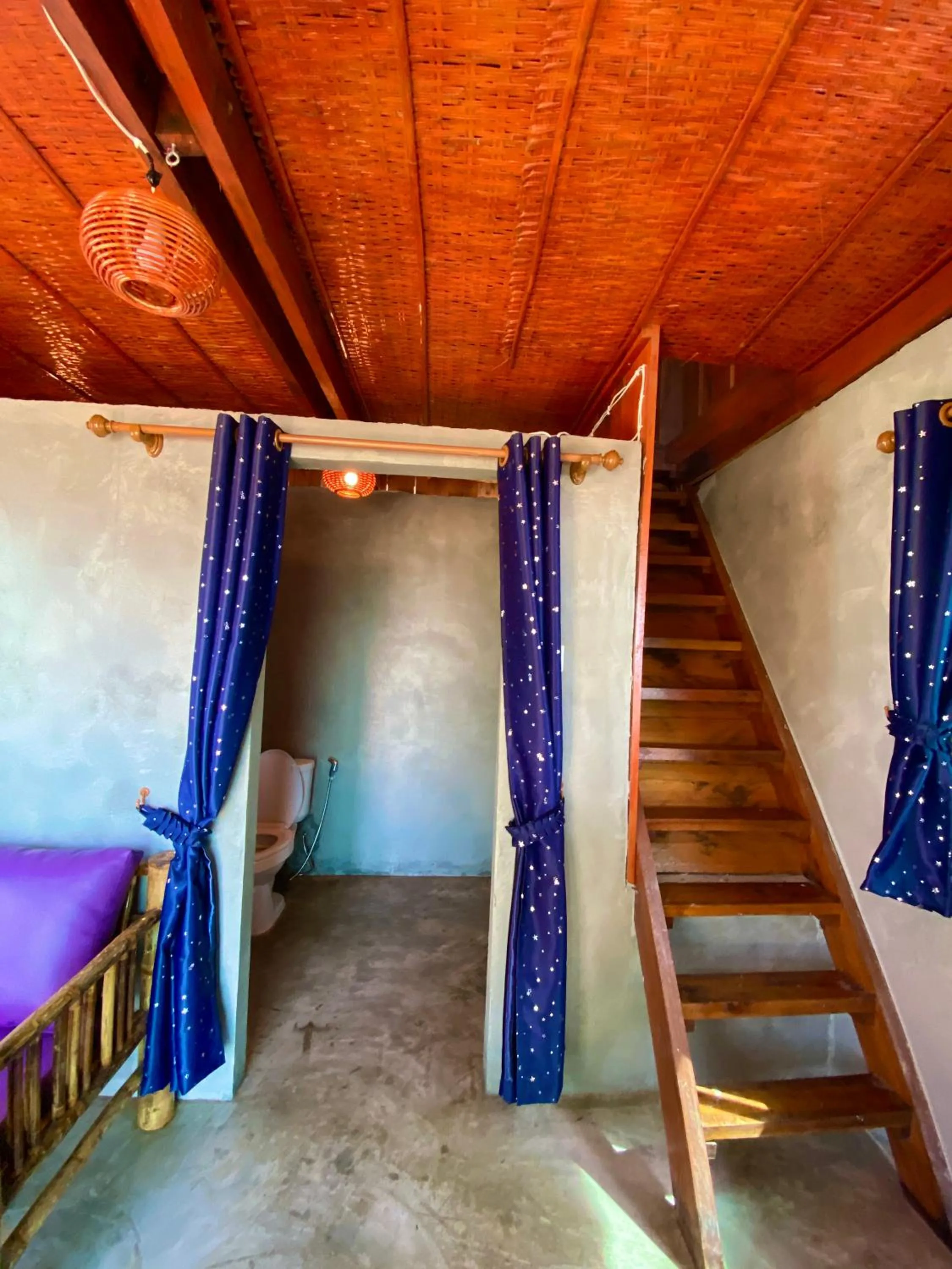 Living room, Bed in Robinson Bungalows