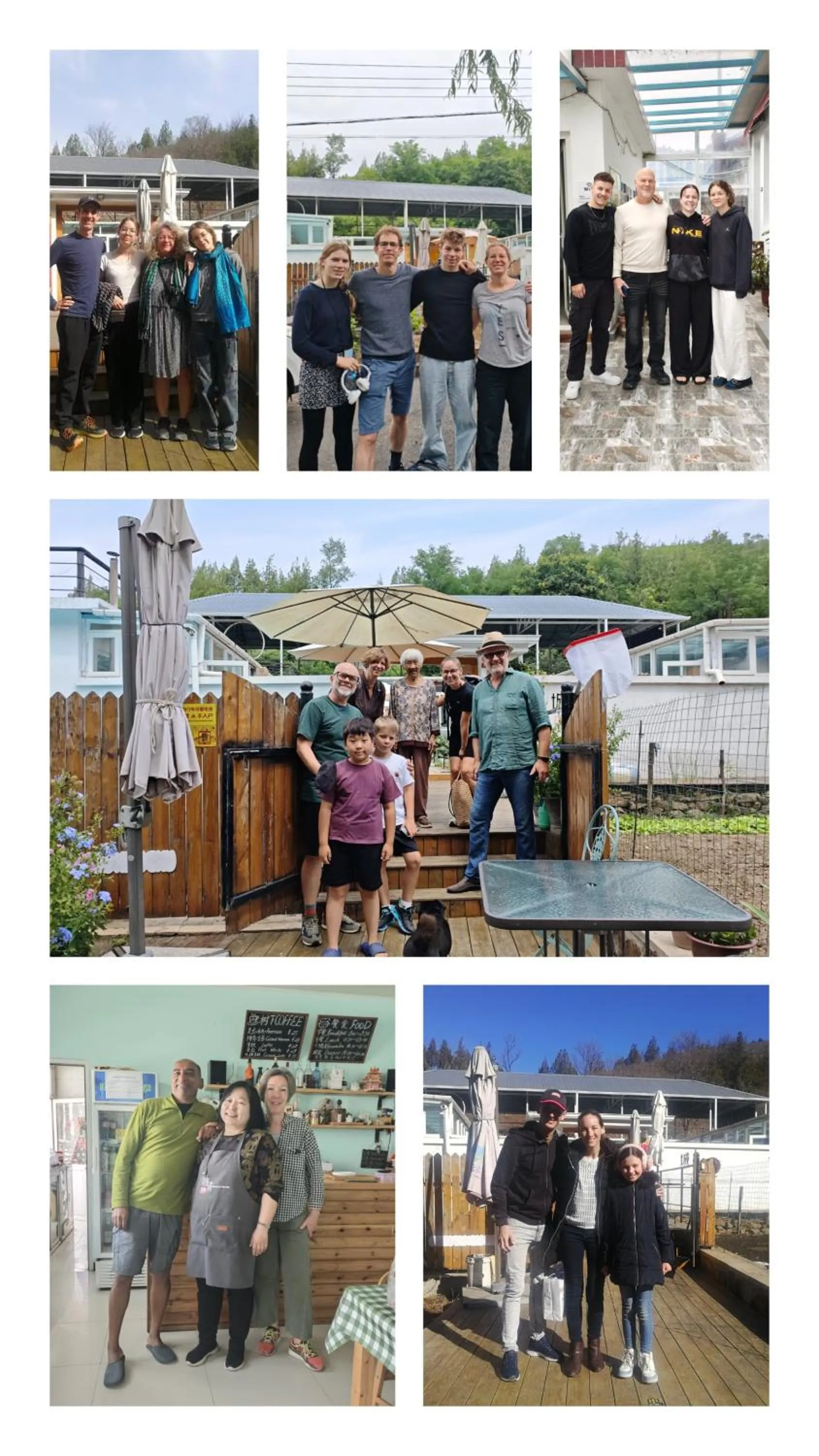 People in Gubeikou Great Wall Chengtaoxiaozhu Boutique Homestay