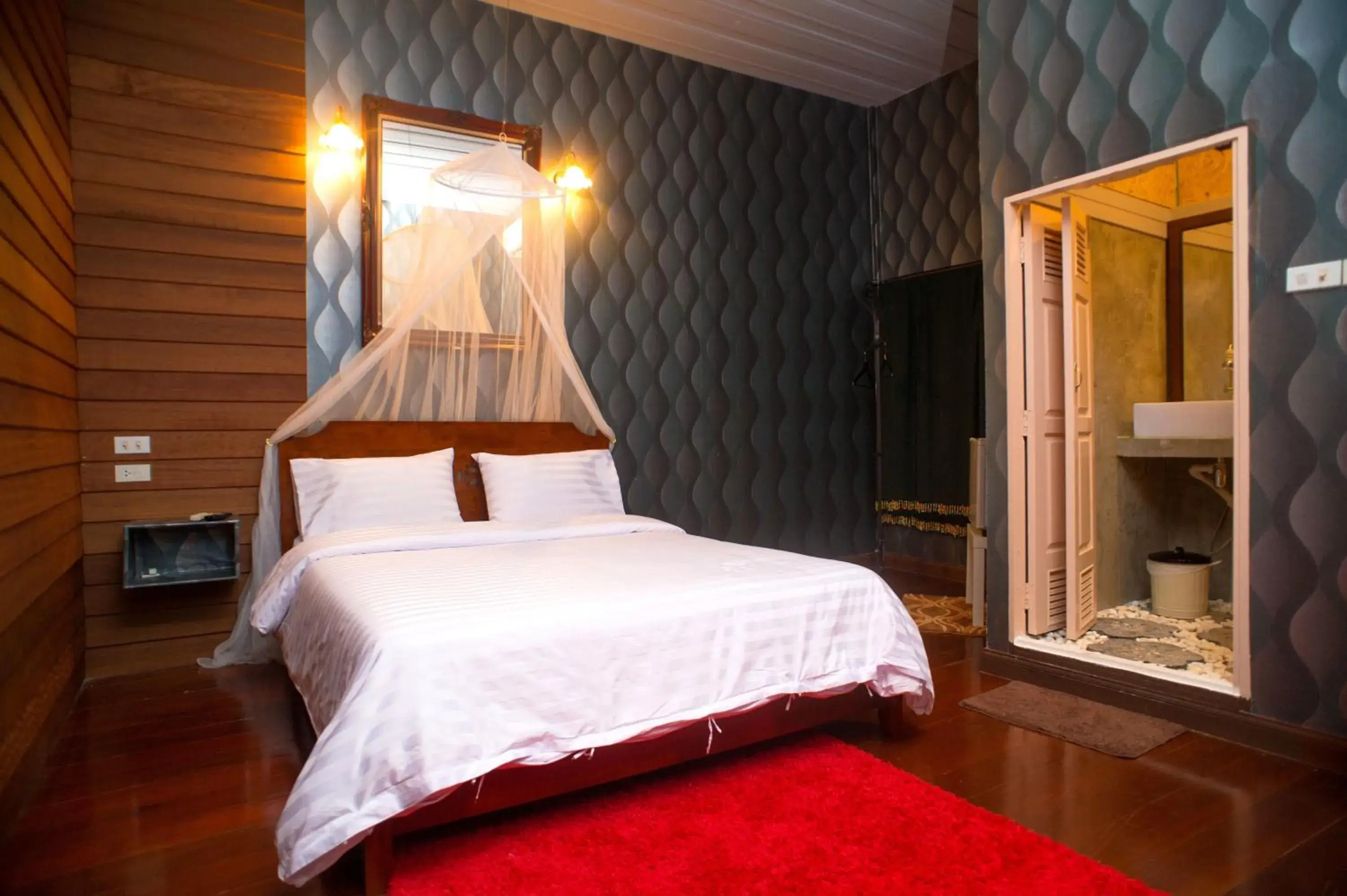 Bed in Tamajun Hotel Bed in Tamajun Hotel