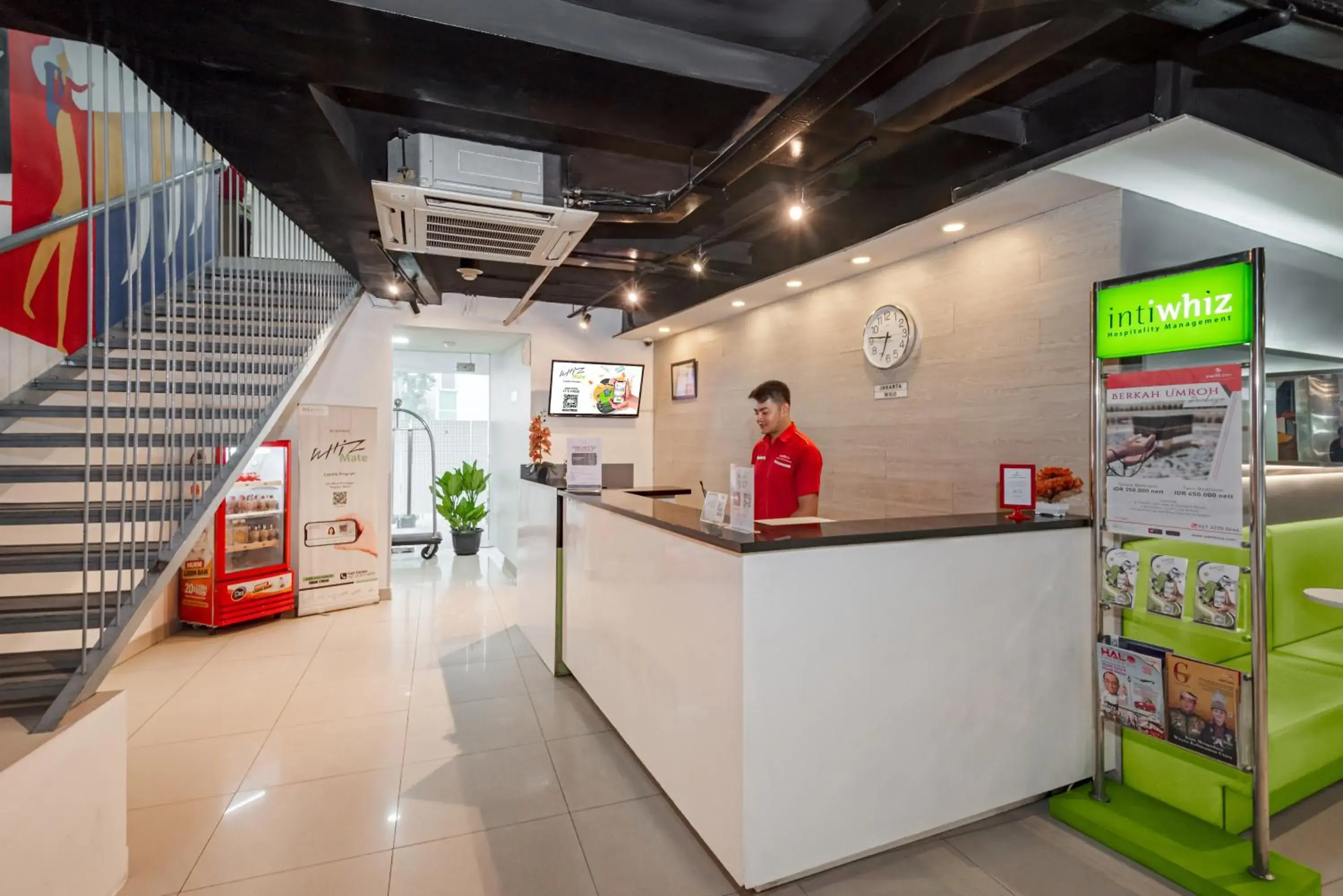 Lobby or reception in Swift Inn Aeropolis Airport Lobby or reception in Swift Inn Aeropolis Airport