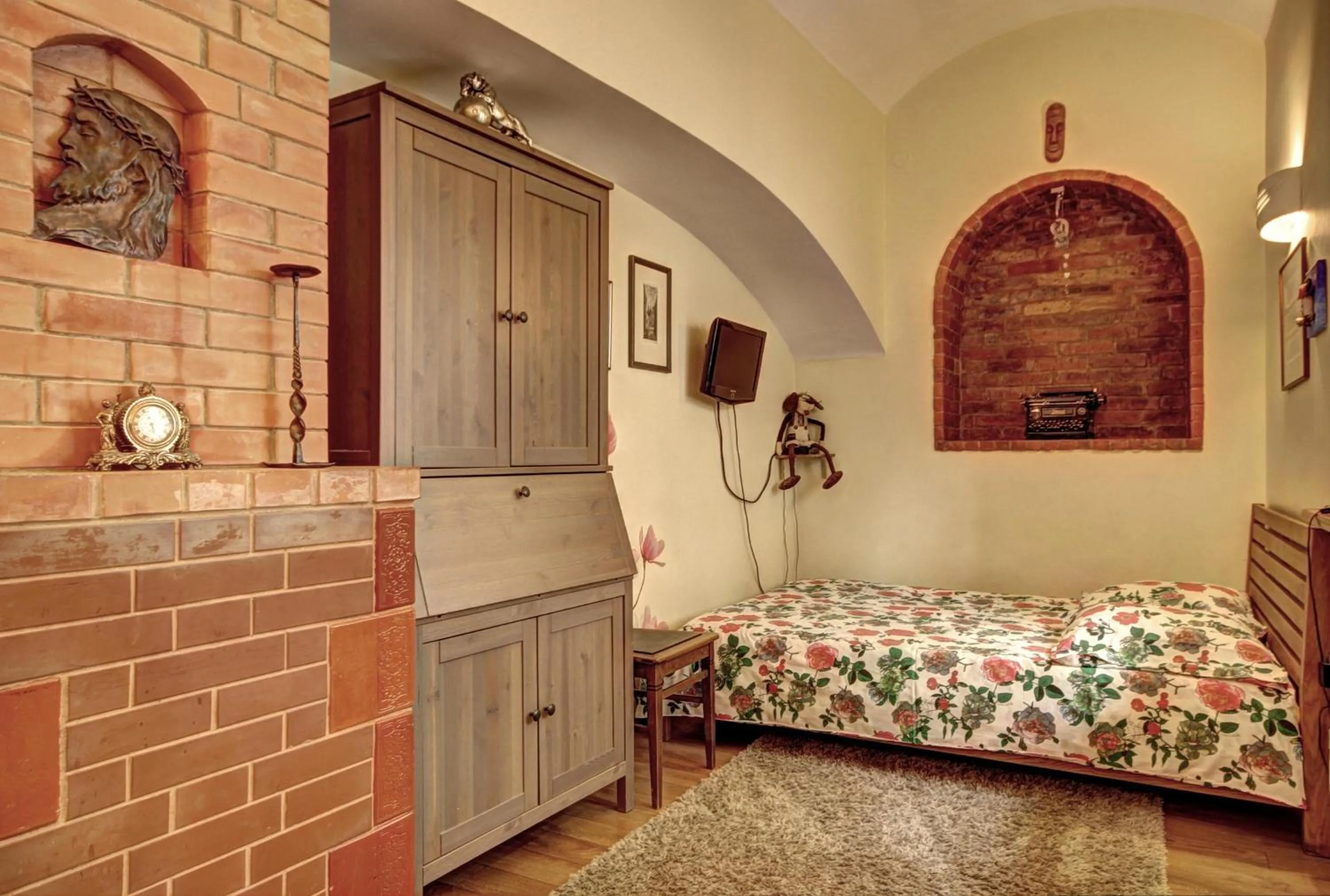 Bed in Sofijos apartamentai Old Town