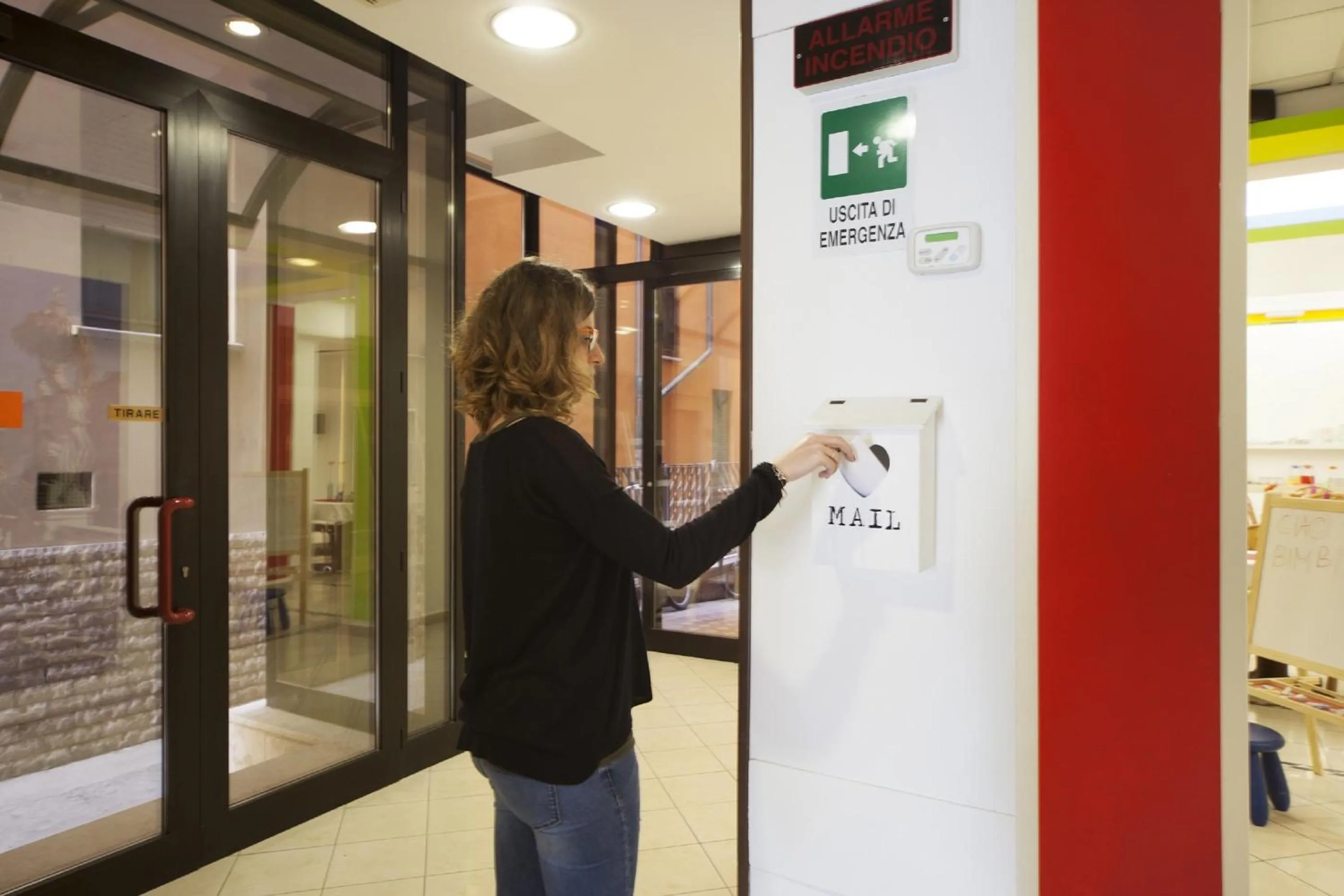Library in Hotel del Mar