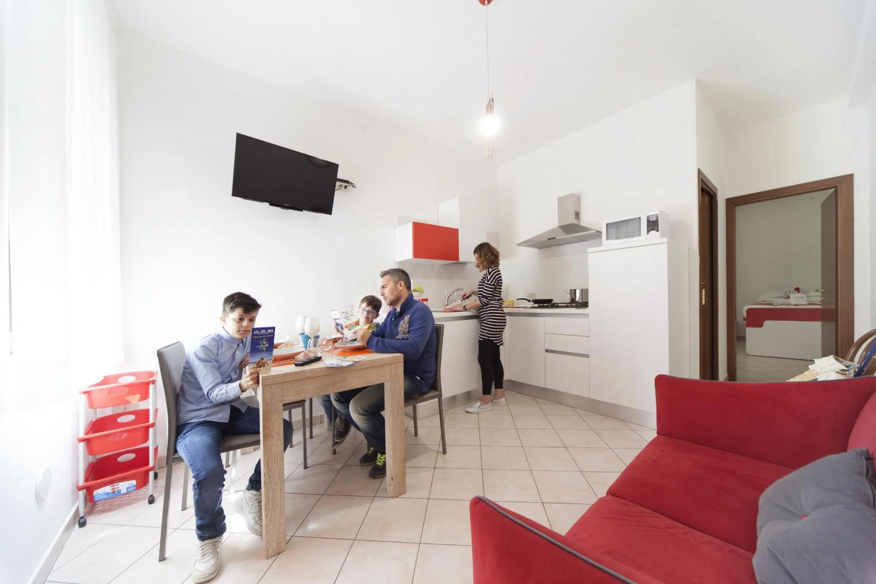 Dining area in Hotel del Mar