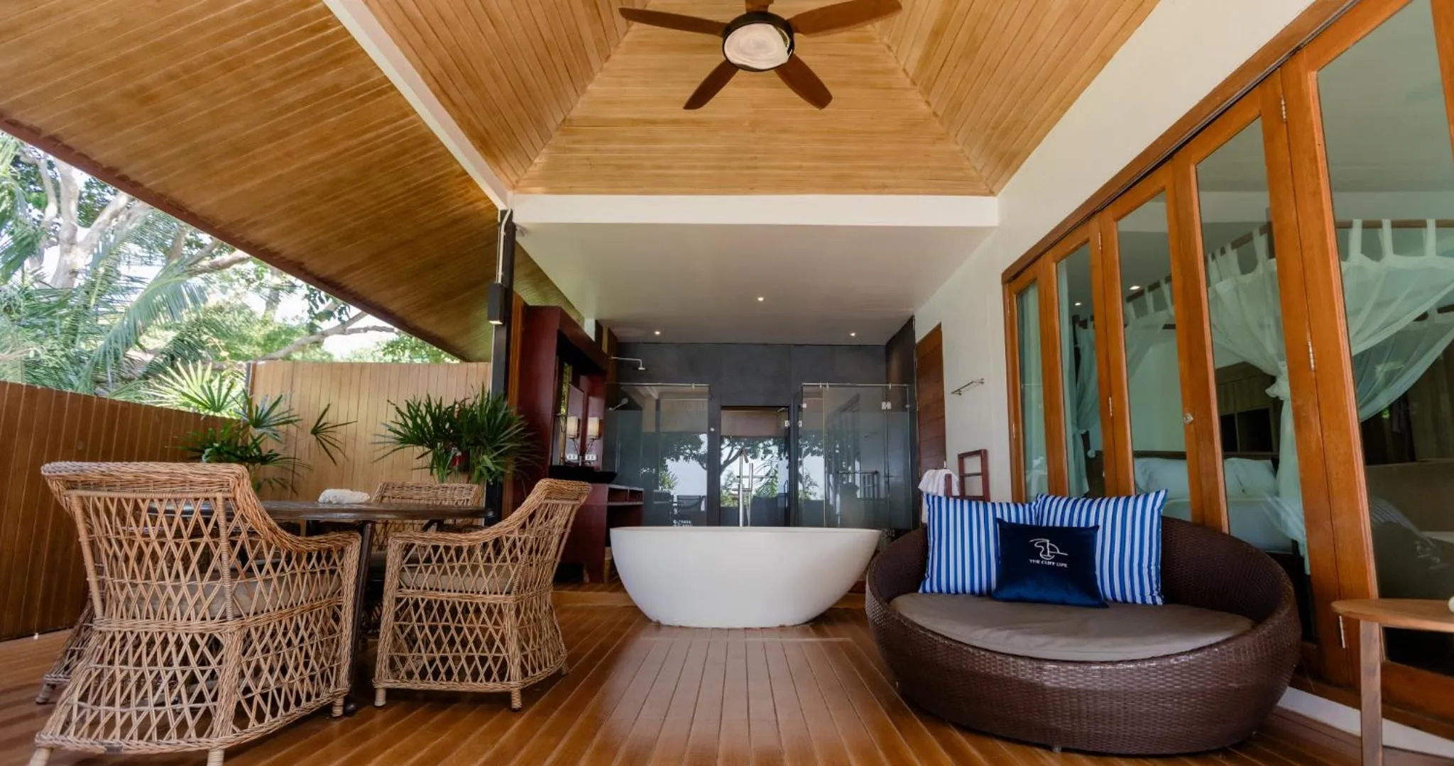 Living room in The Cliff Lipe
