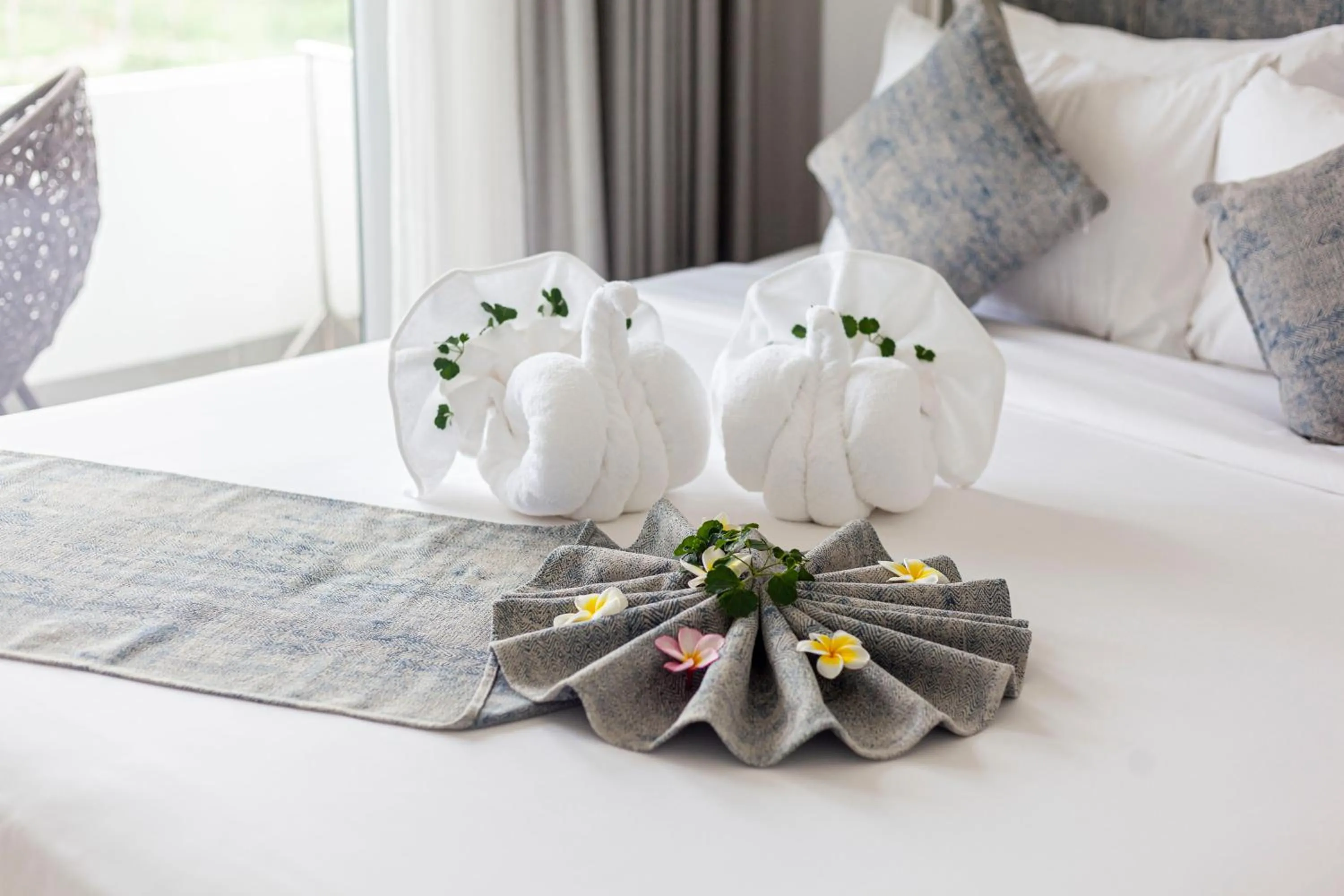 Bed in Champa Island Nha Trang - Resort Hotel & Spa