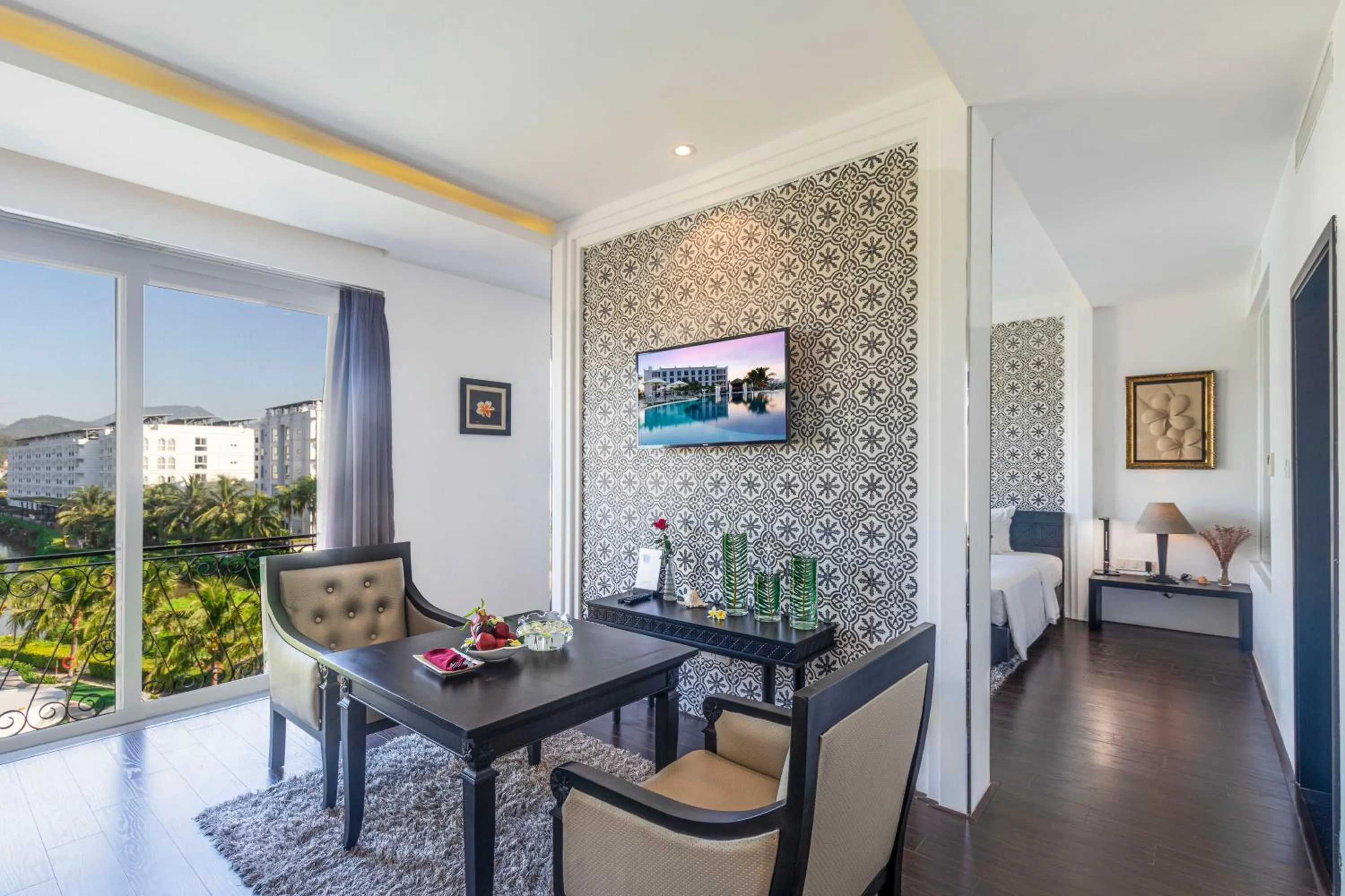 Living room in Champa Island Nha Trang - Resort Hotel & Spa