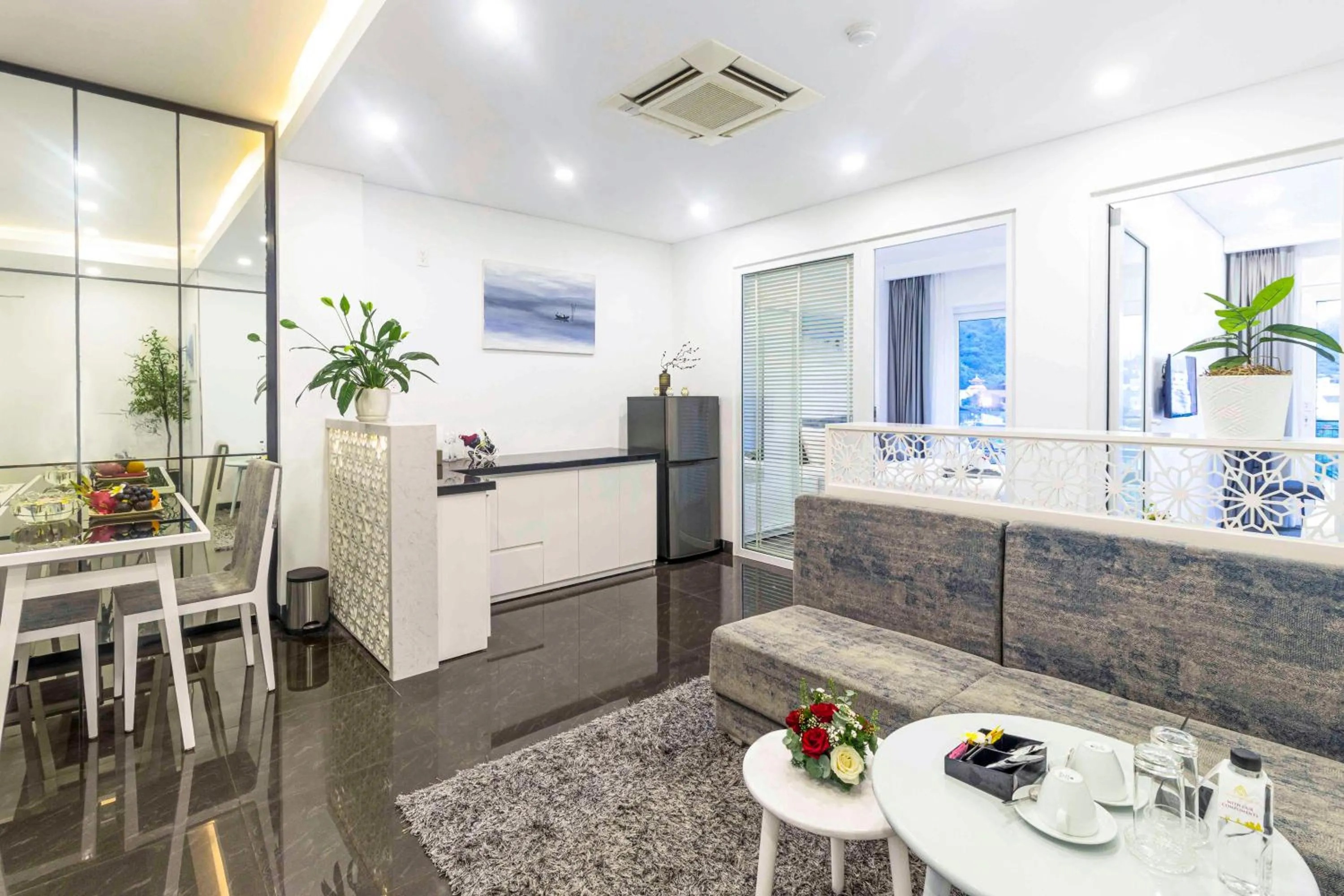 Living room in Champa Island Nha Trang - Resort Hotel & Spa