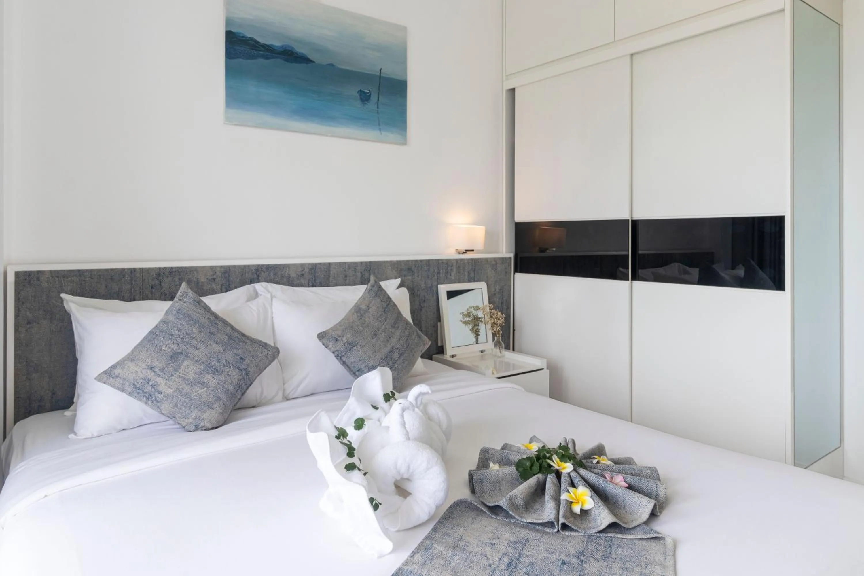 Bed in Champa Island Nha Trang - Resort Hotel & Spa