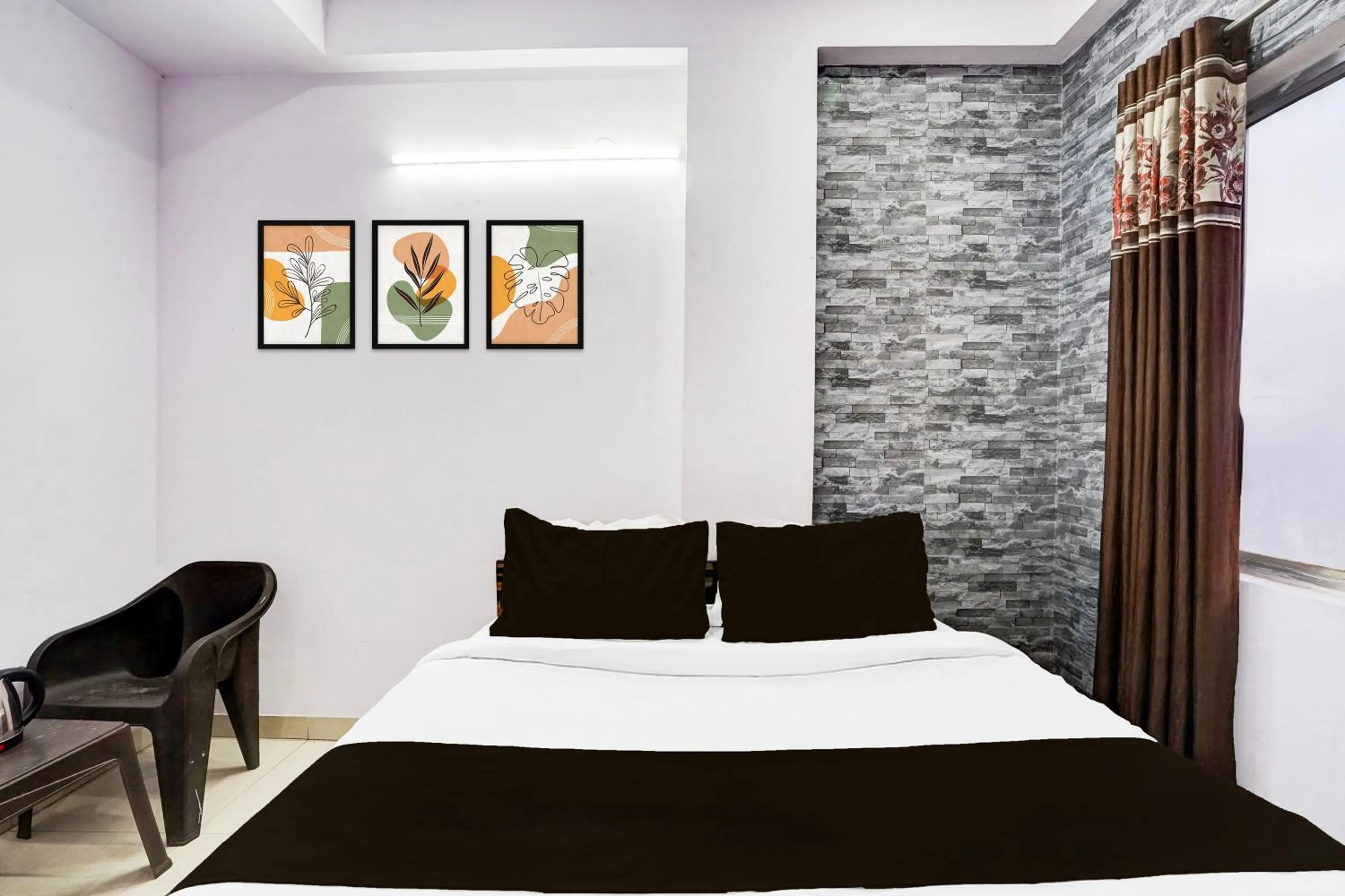 Bedroom, Bed in Super Hotel O Jagatpura Near JTM Mall Formerly Royan Inn